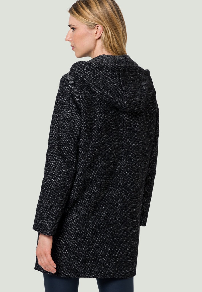 Wollmantel mit Knebelknöpfen