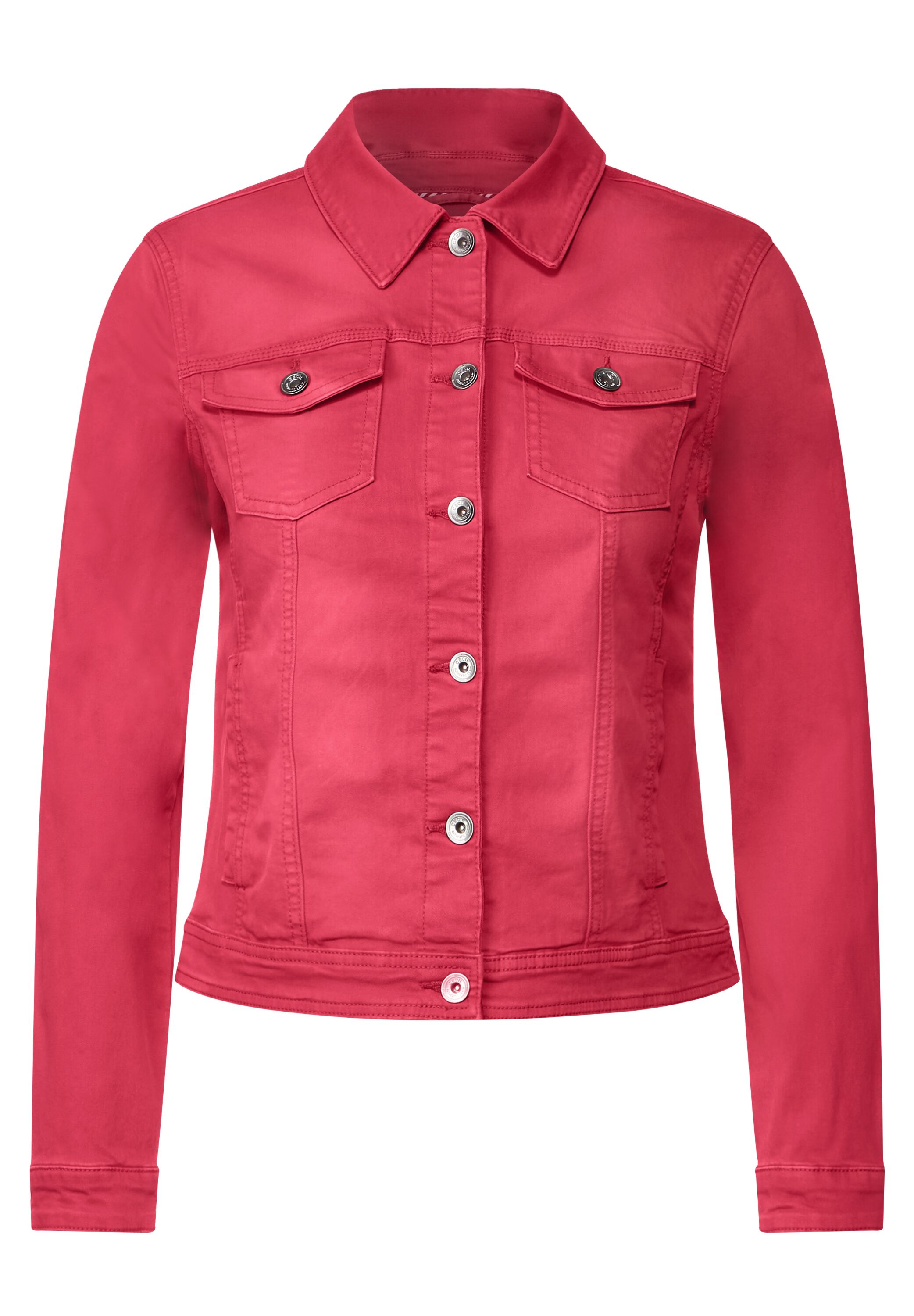Jeansjacke in Garment Dye