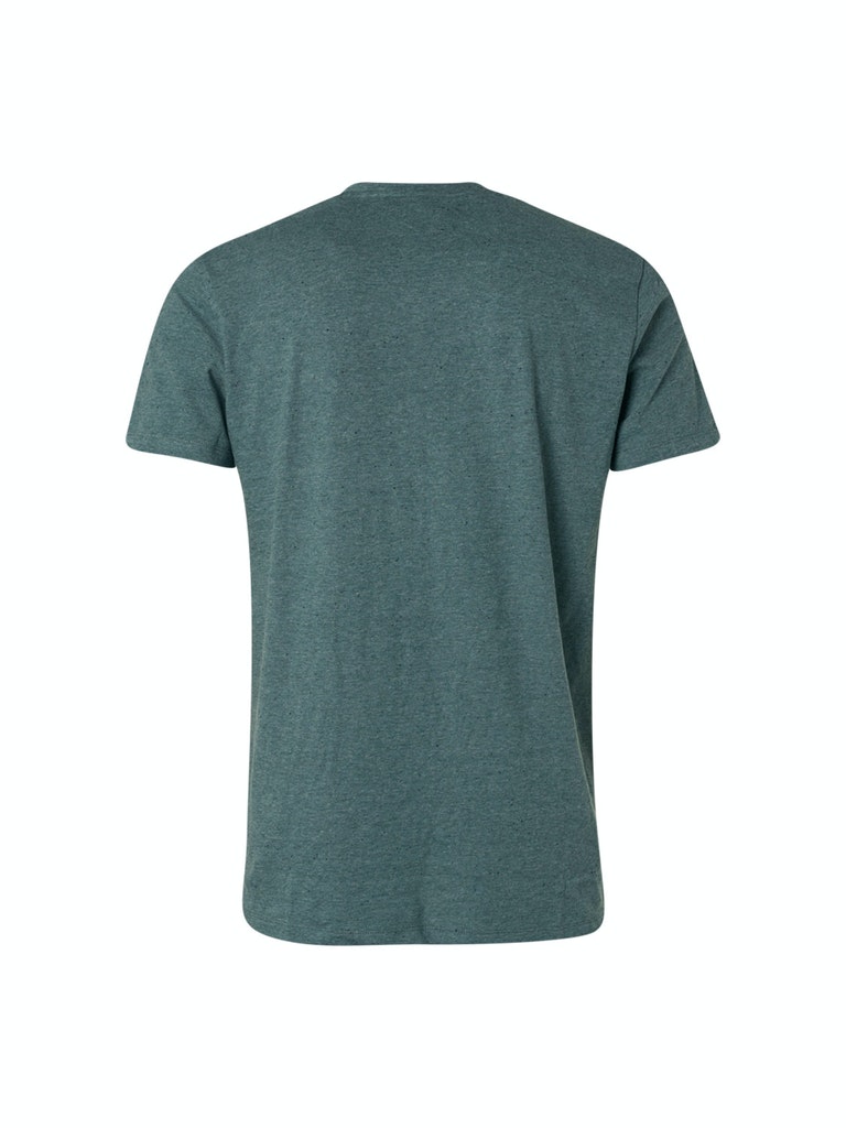 T-Shirt V-Neck Melange