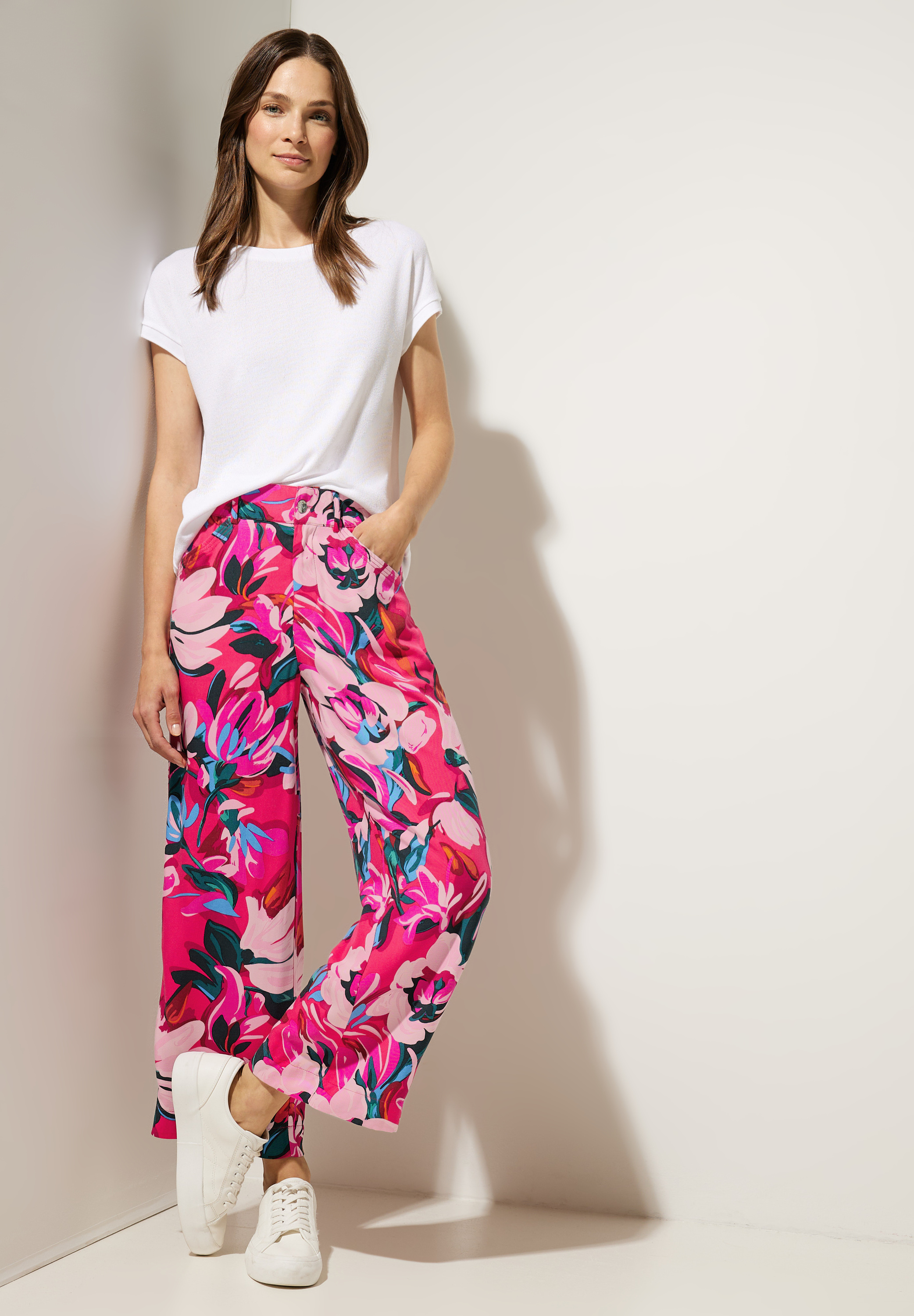 Viskose Casual Fit 7/8 Hose Viskose Casual Fit 7/8 Hose