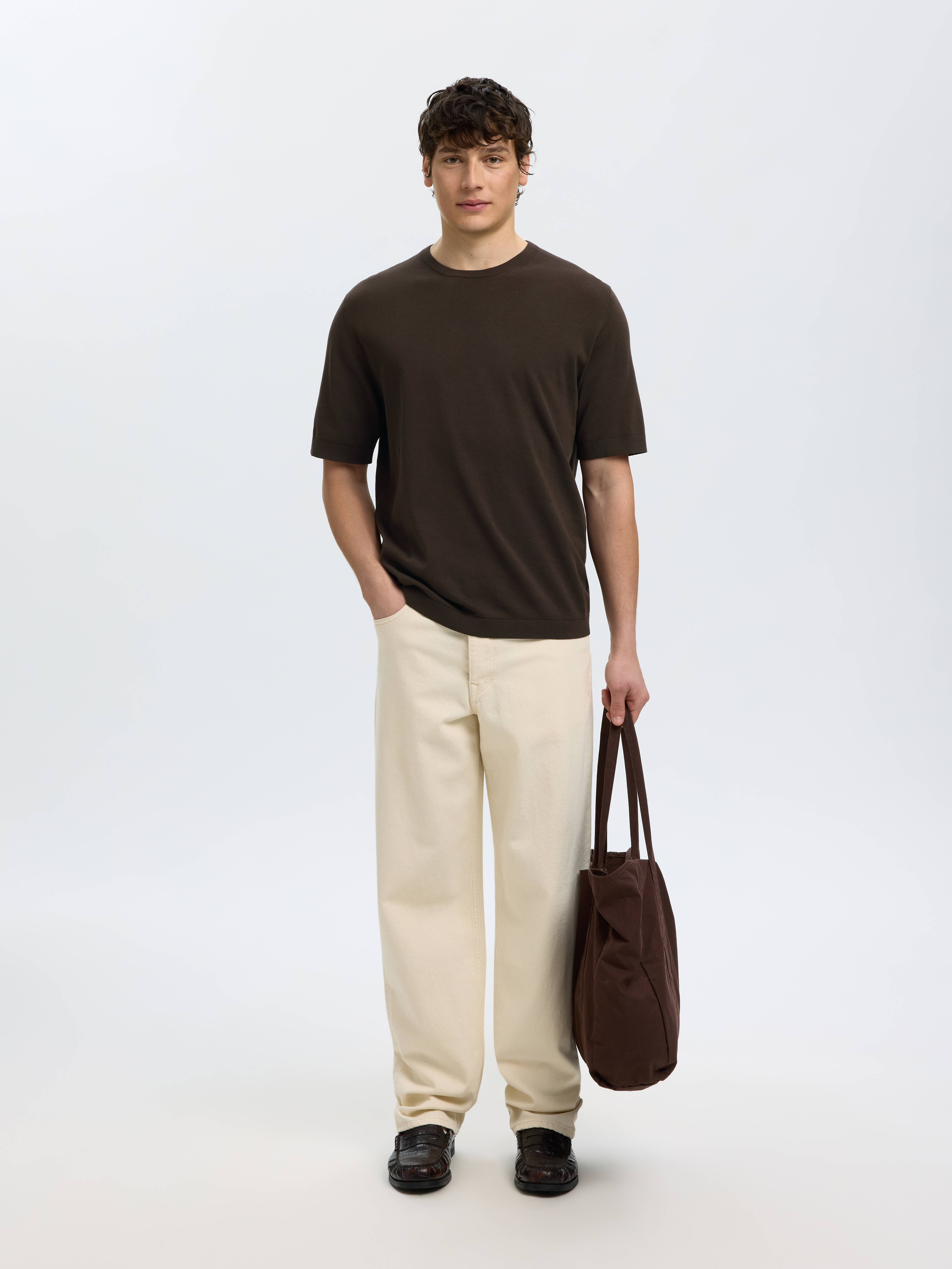 SLMTORINO SS KNIT CREW NECK NOOS