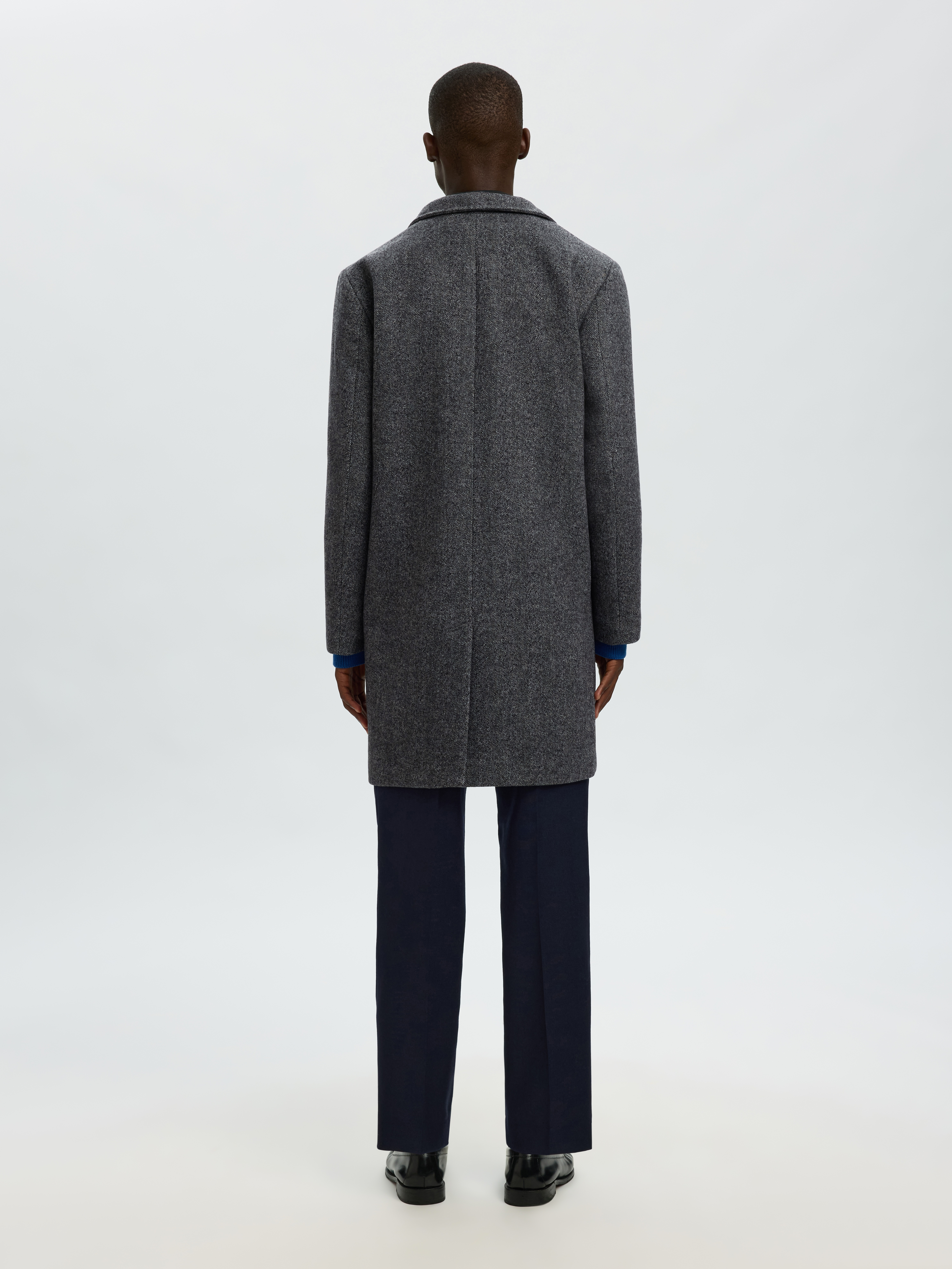 SLMRAINAR WOOL BLEND COAT NOOS
