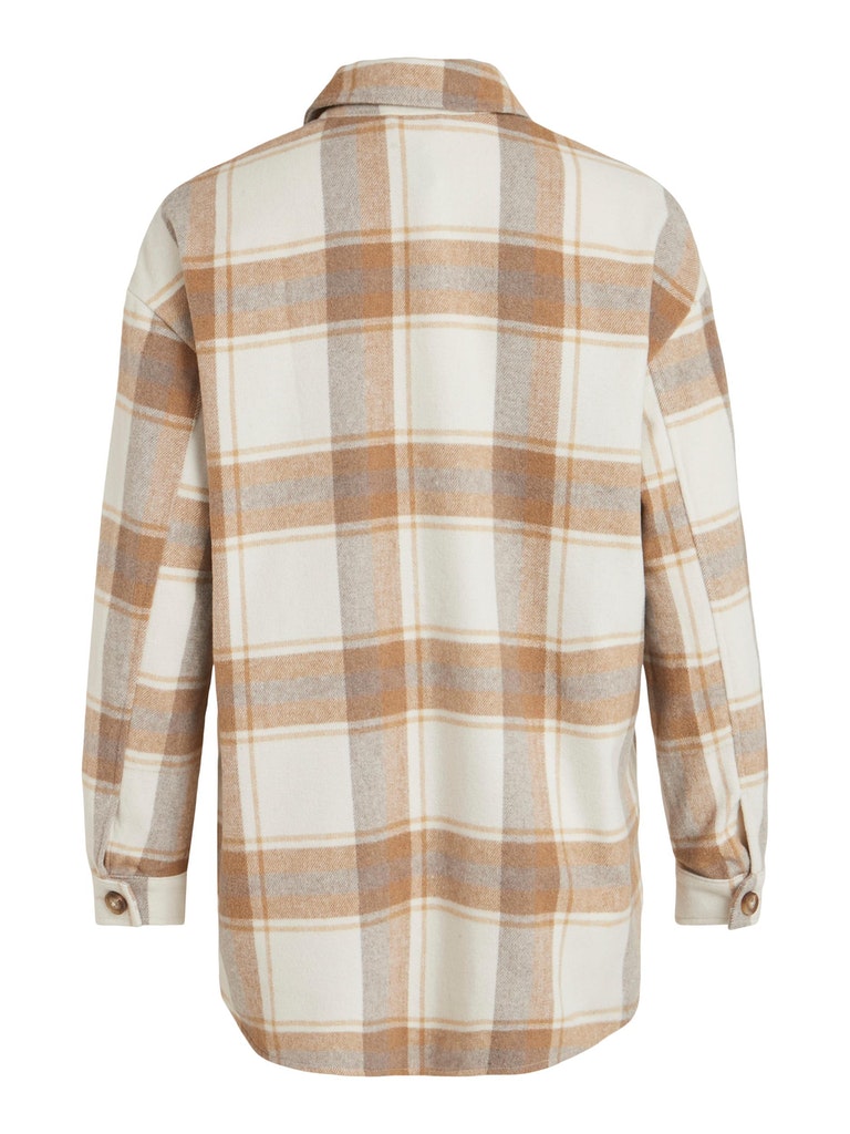 VIKIMMI CHECK SHIRT  L/S JACKET - NOOS