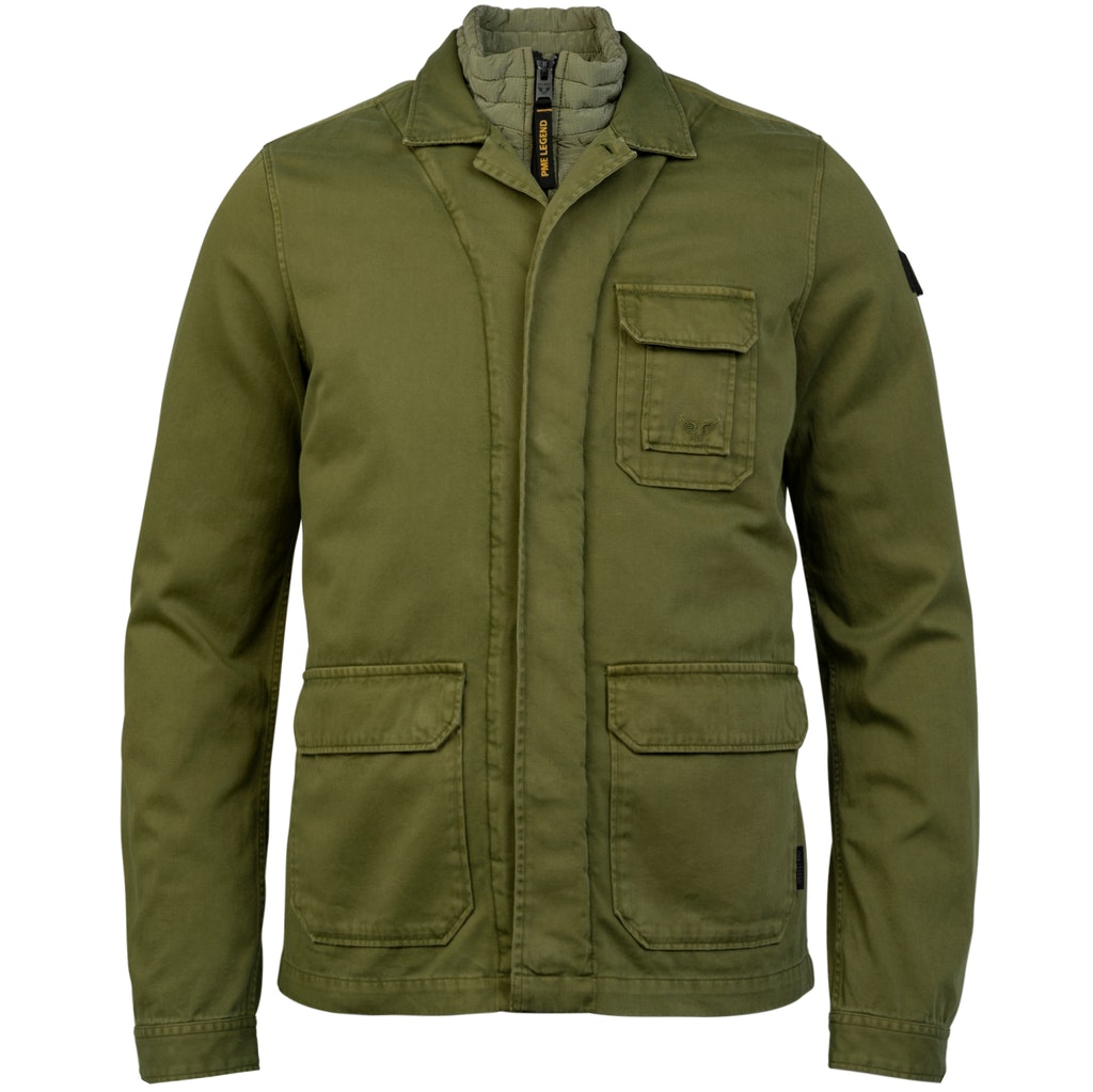 Long Sleeve Shirt Cargo Jacket