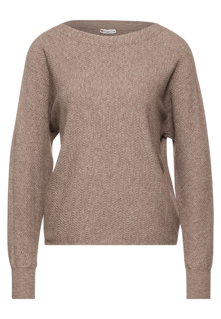 Pullover mit Struktur