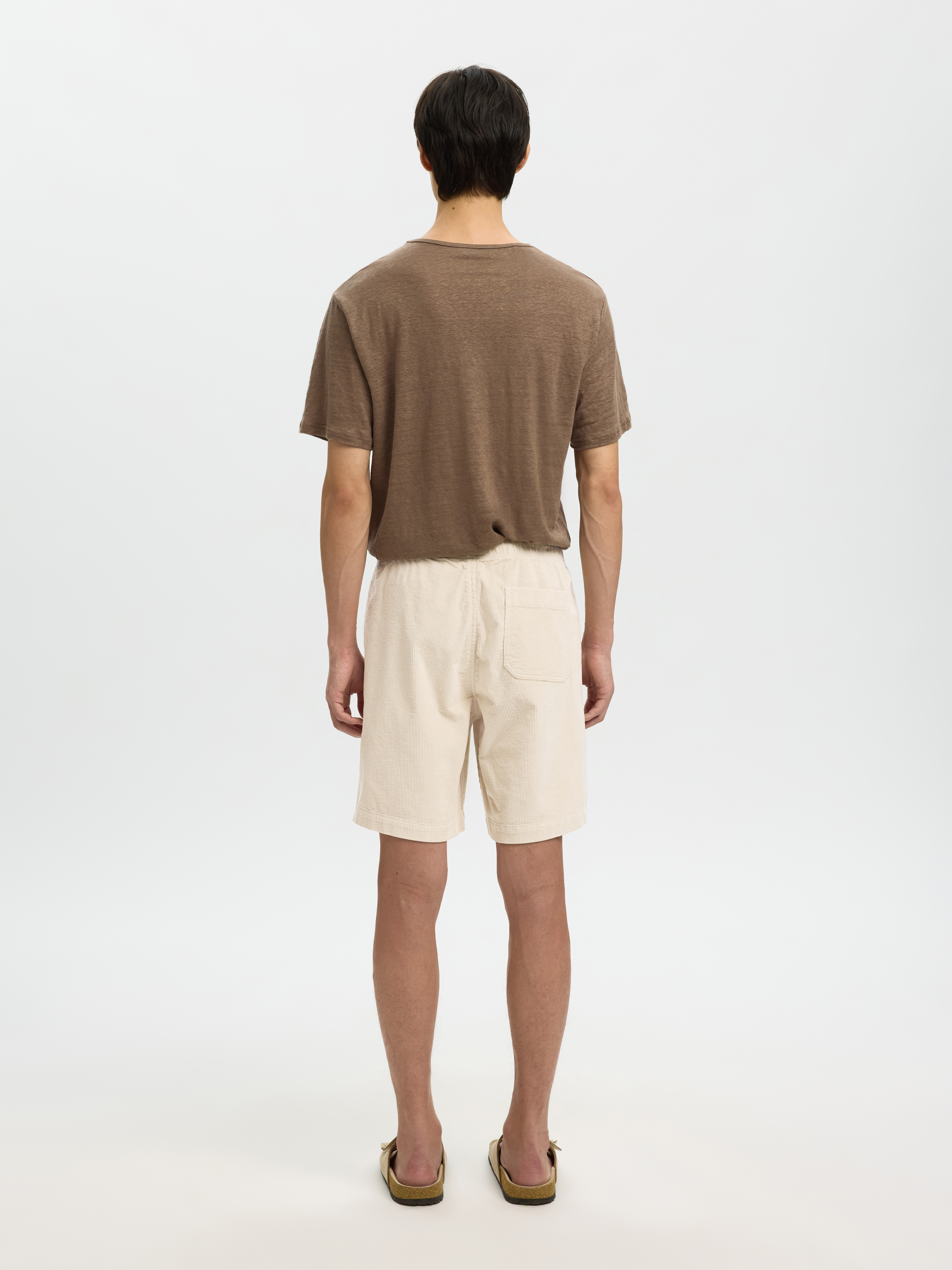 SLMREGULAR-JACE CORDUROY SHORTS NOOS