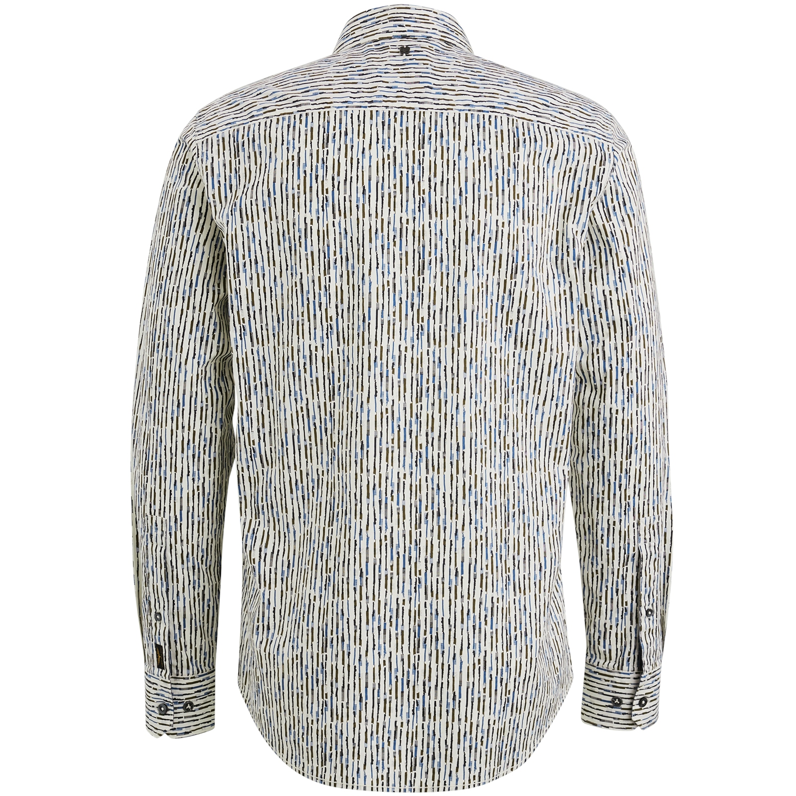 Long Sleeve Shirt Print On Poplin Stretch