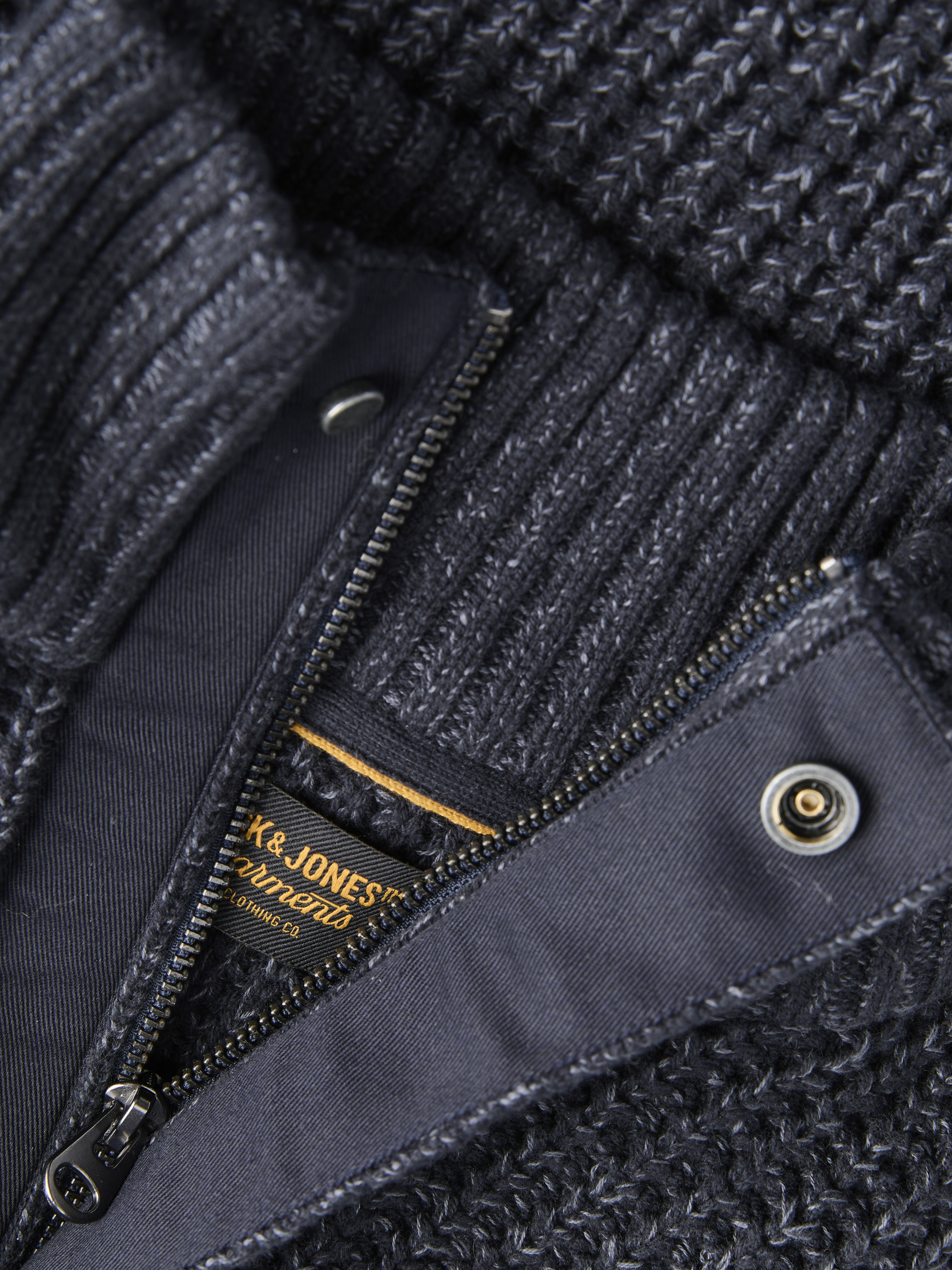 JJROOSTER KNIT HALF ZIP