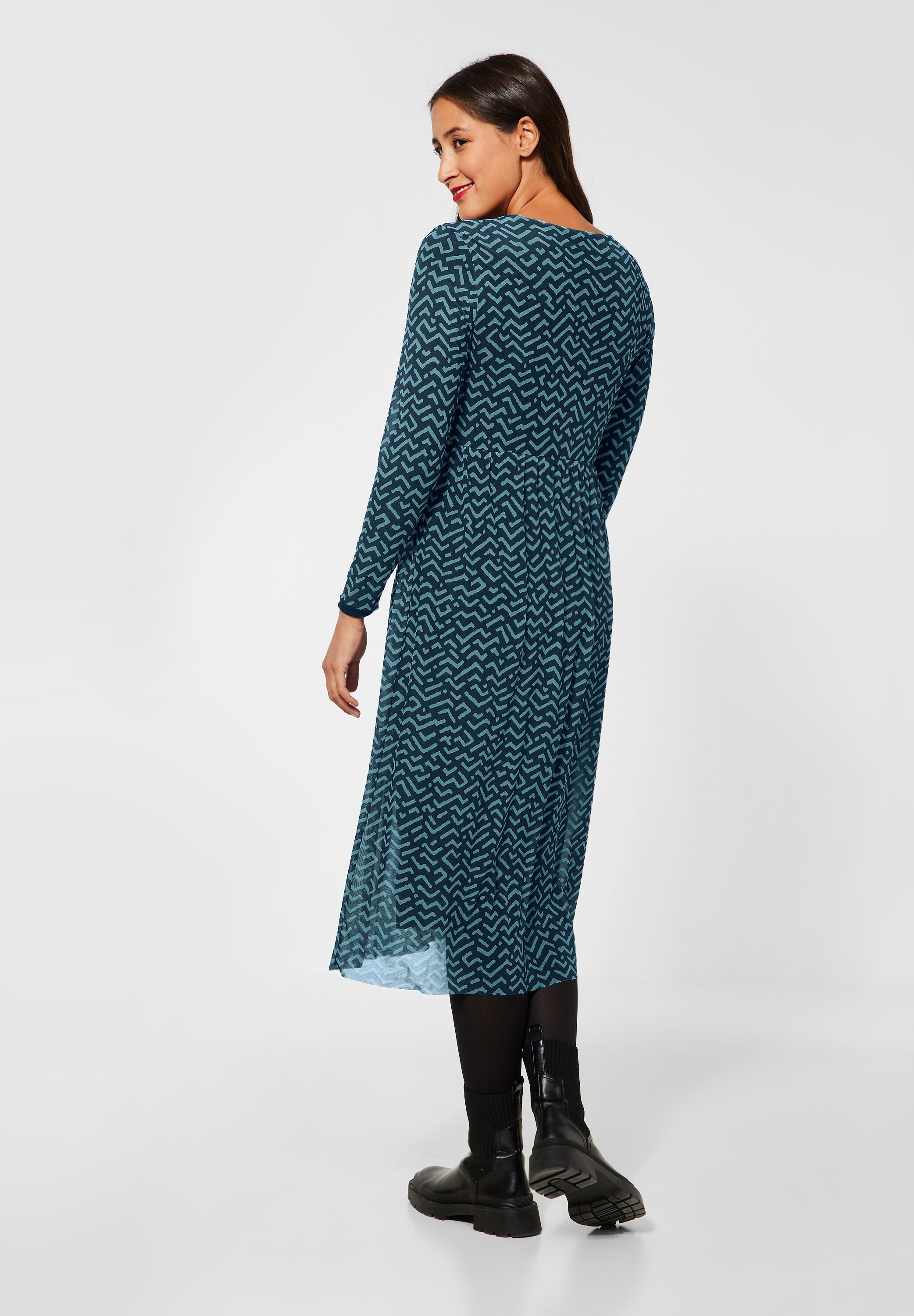 Midikleid mit Print