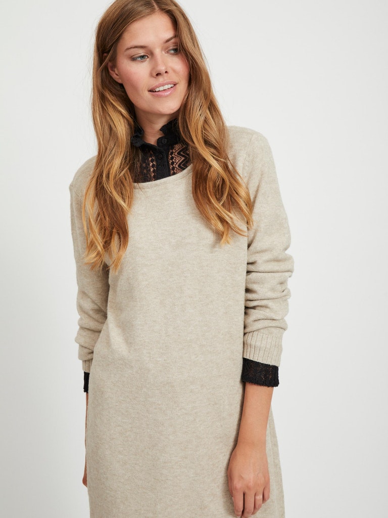 VIRIL L/S KNIT DRESS - NOOS