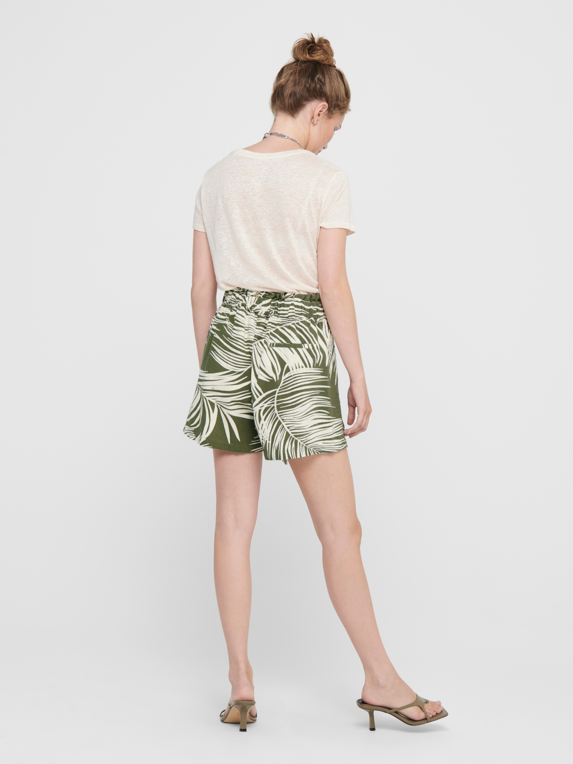 ONLRORA PAPERBAG SHORTS WVN