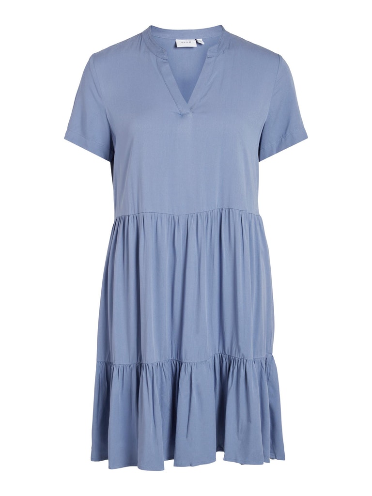 VIMOROSE V-NECK S/S DRESS/SU - NOOS