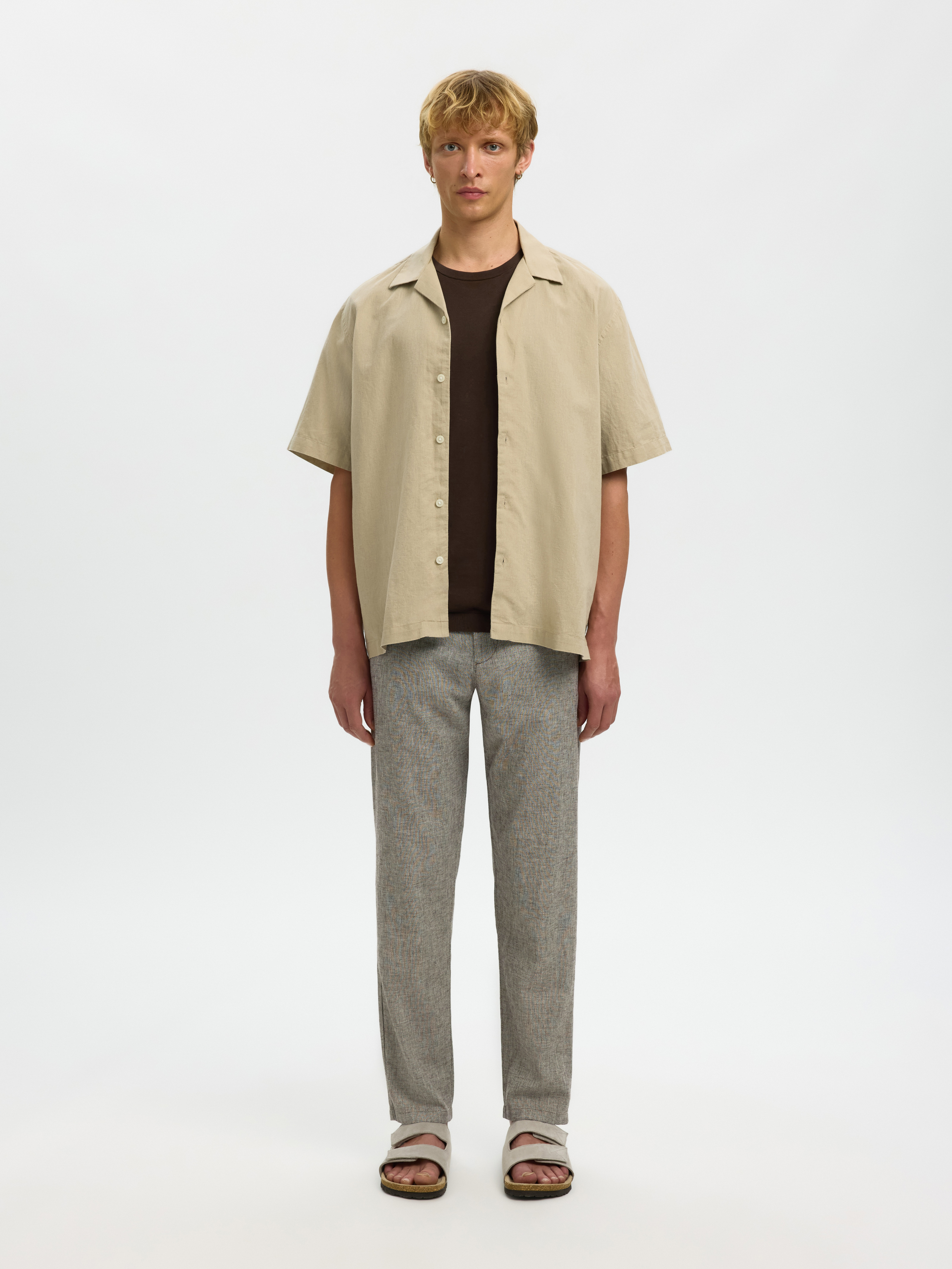 SLH172-SLIMTAPE BRODY LINEN BLD PNT NOOS