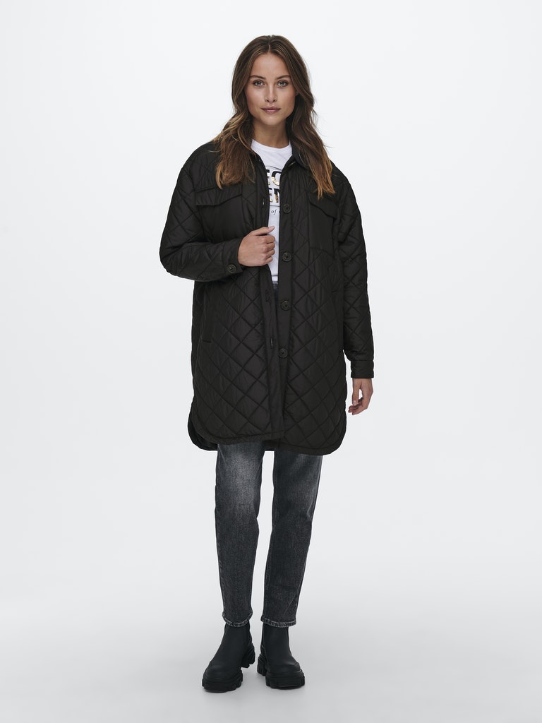 ONLTANZIA LONG QUILTED SHACKET CC OTW