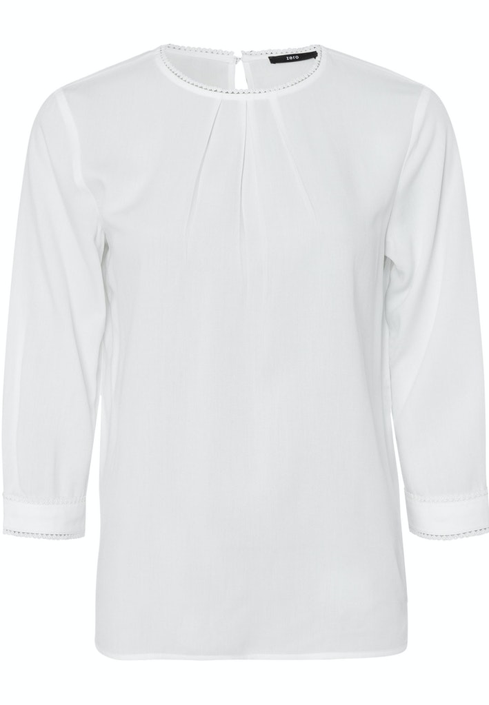 Bluse mit Dreiviertelarm