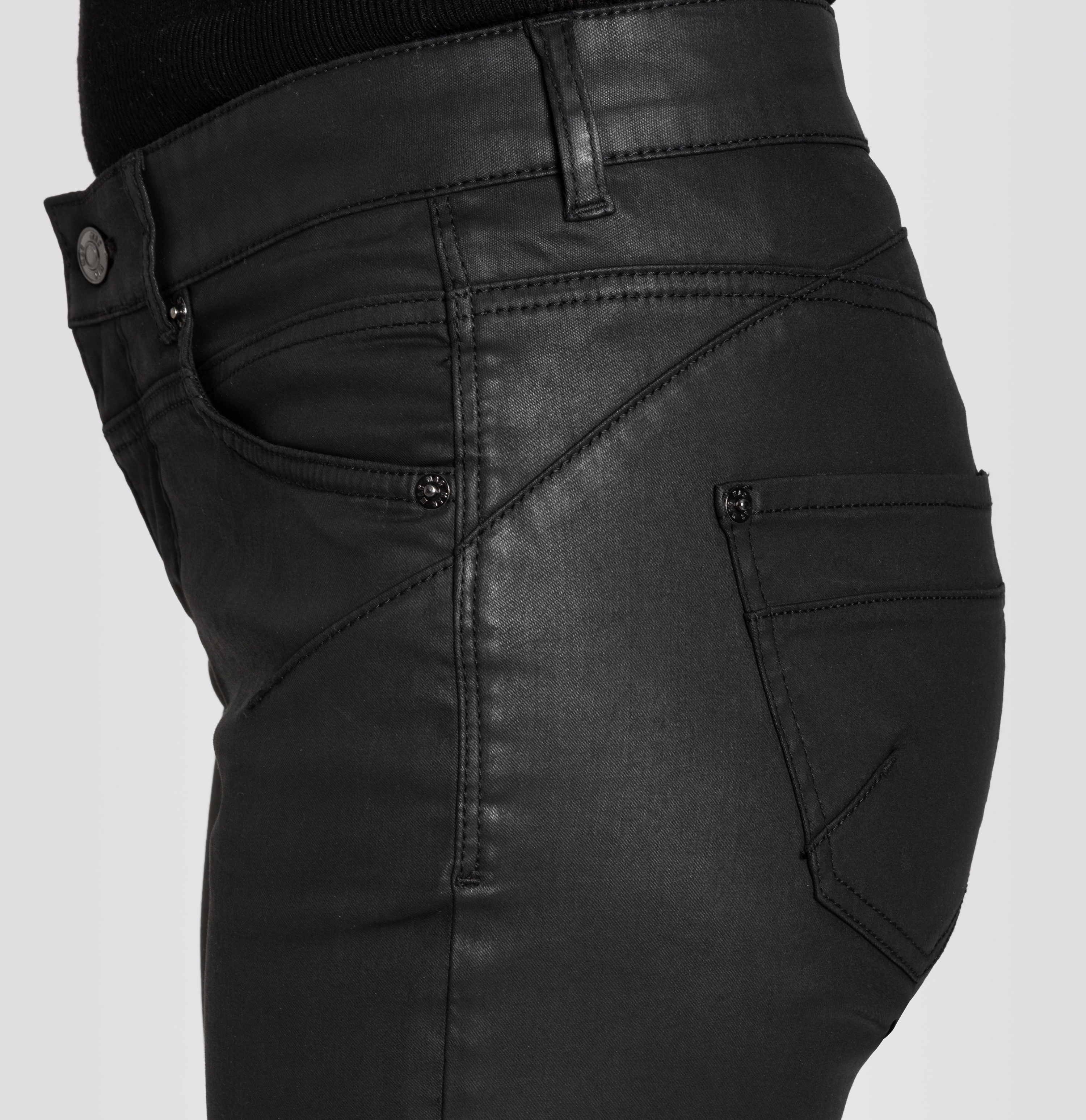 MAC JEANS - RICH SLIM, Coated cotton tencel MAC JEANS - RICH SLIM, Coated cotton tencel