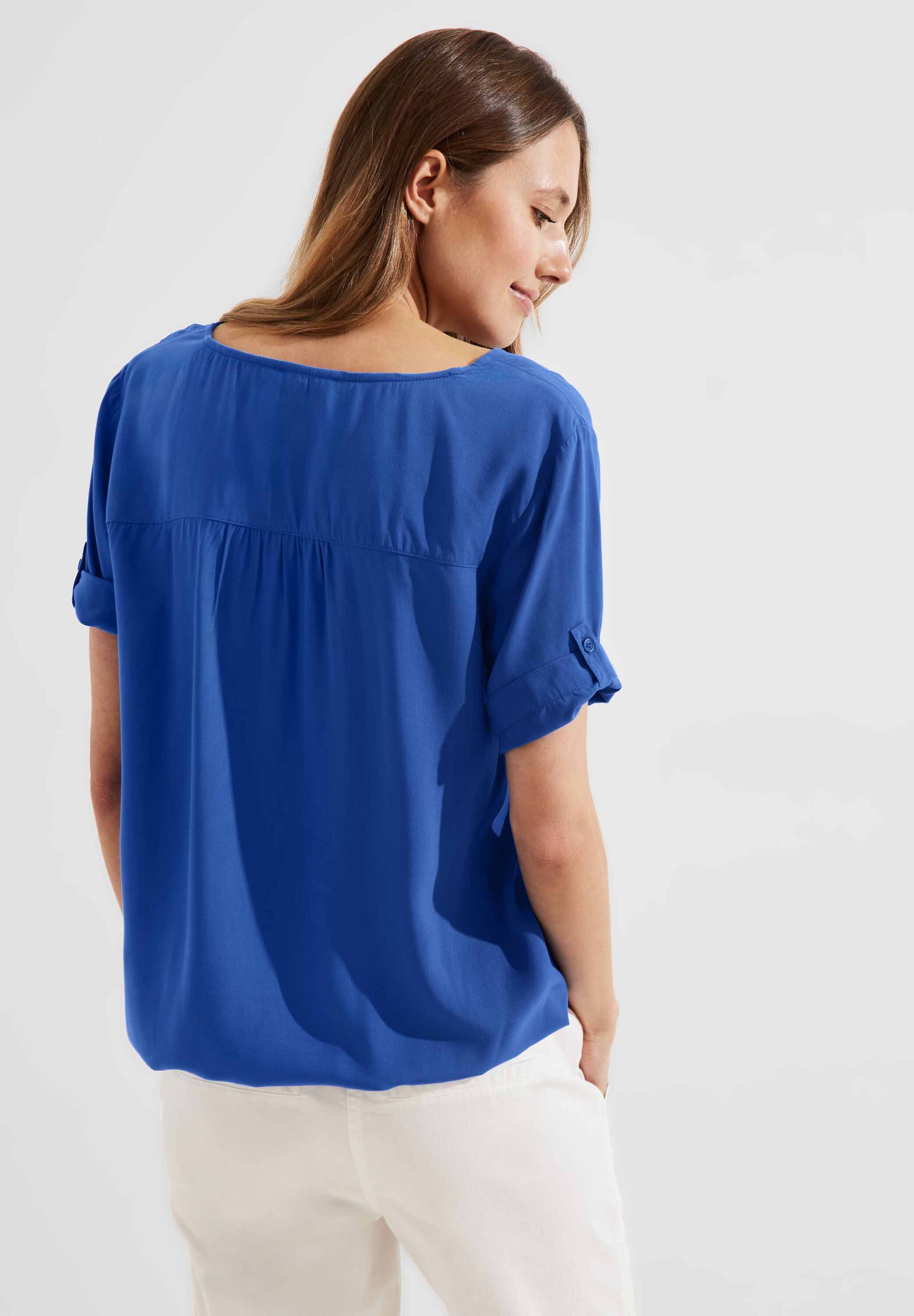 Tunikashirt in Unifarbe