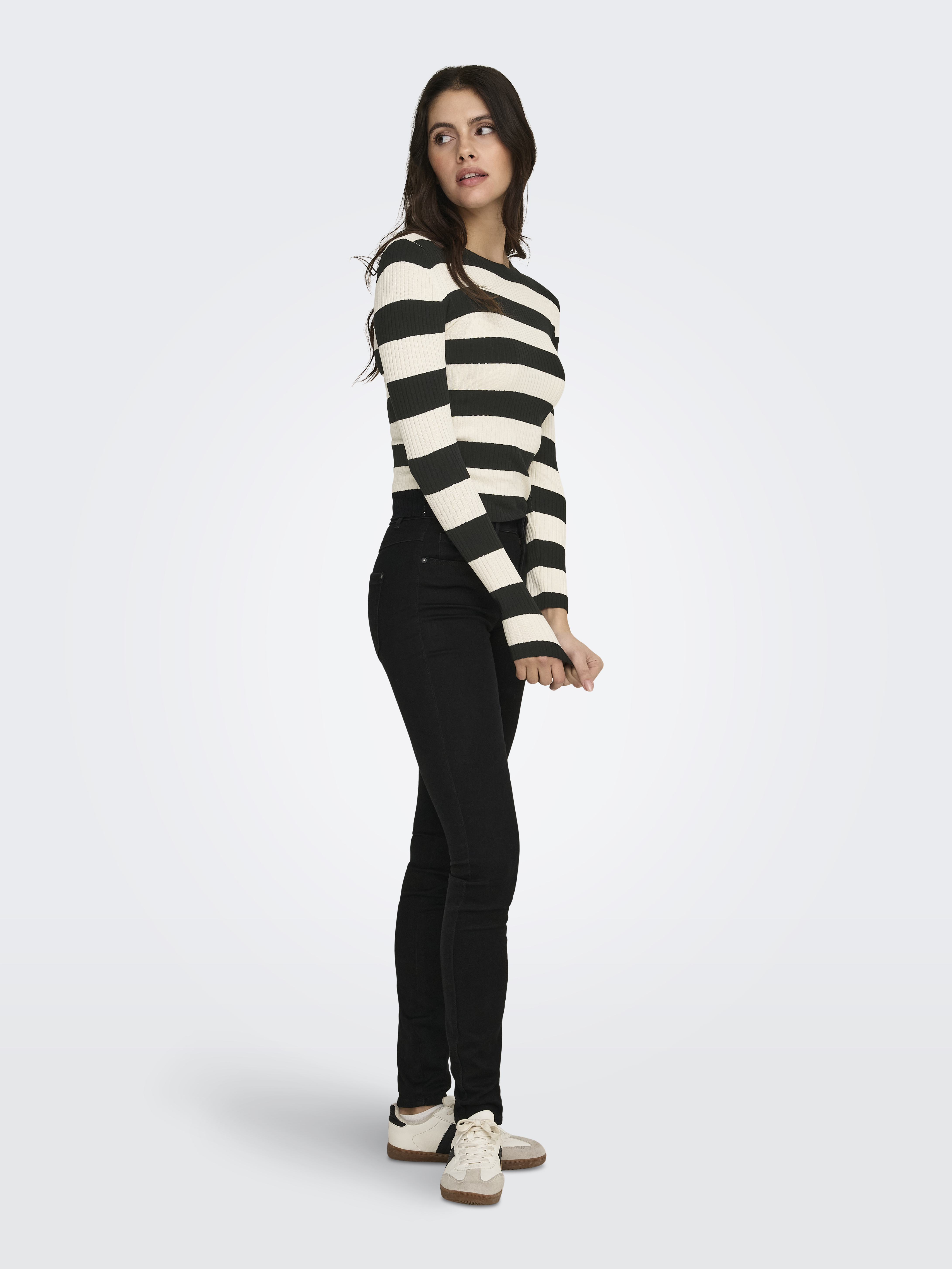 JDYPLUM L/S O-NECK PULLOVER KNT NOOS