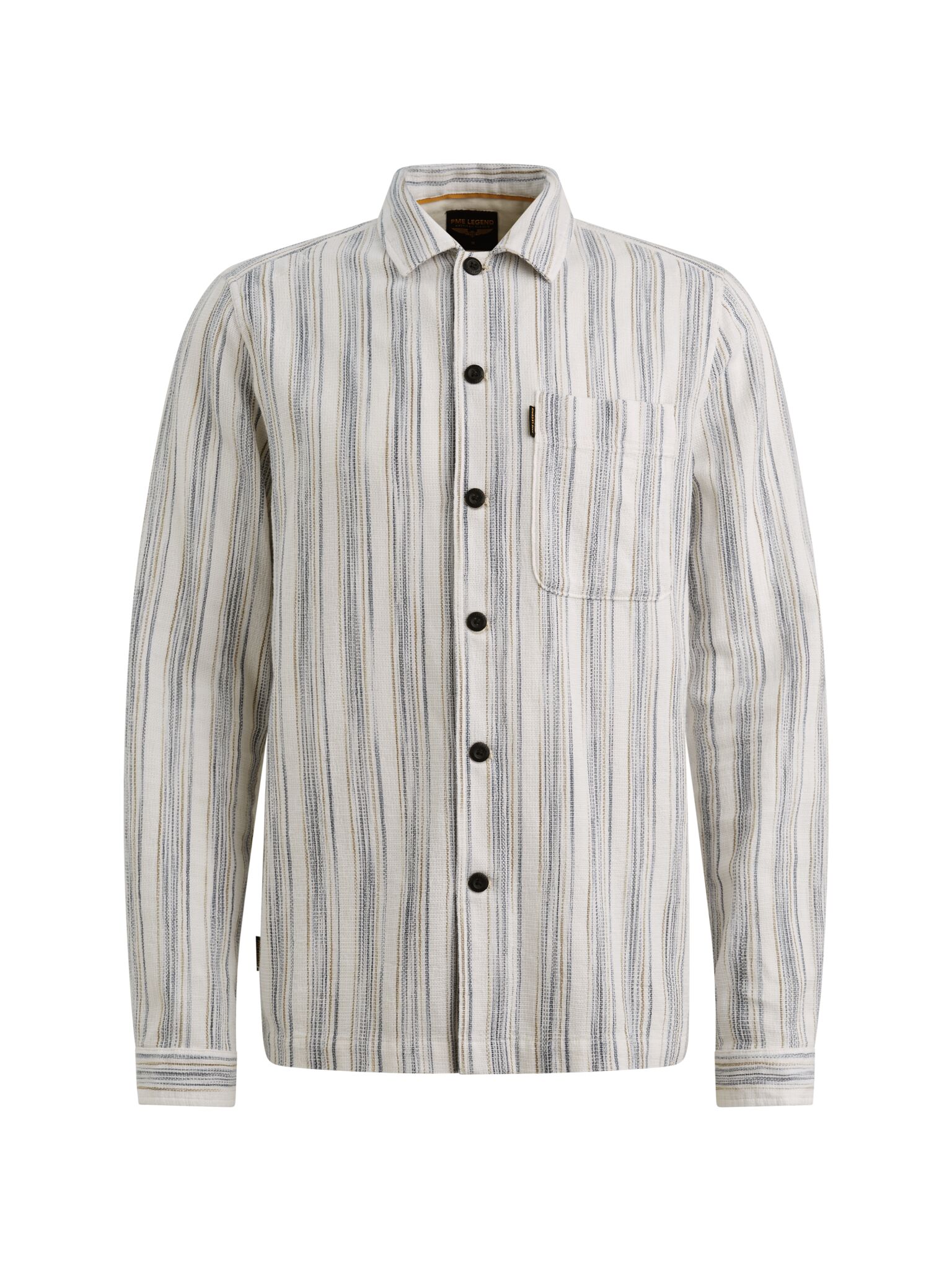 The Pete Mattweave Inject stripe Ctn/lin/overshirt 3
