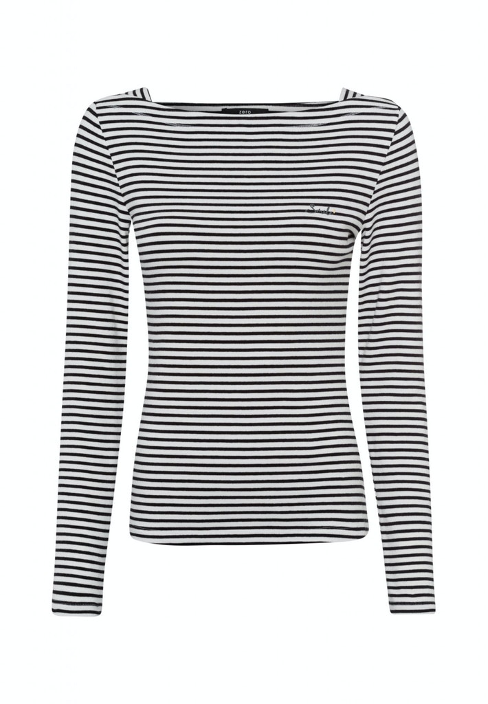 Langarmshirt mit Streifen