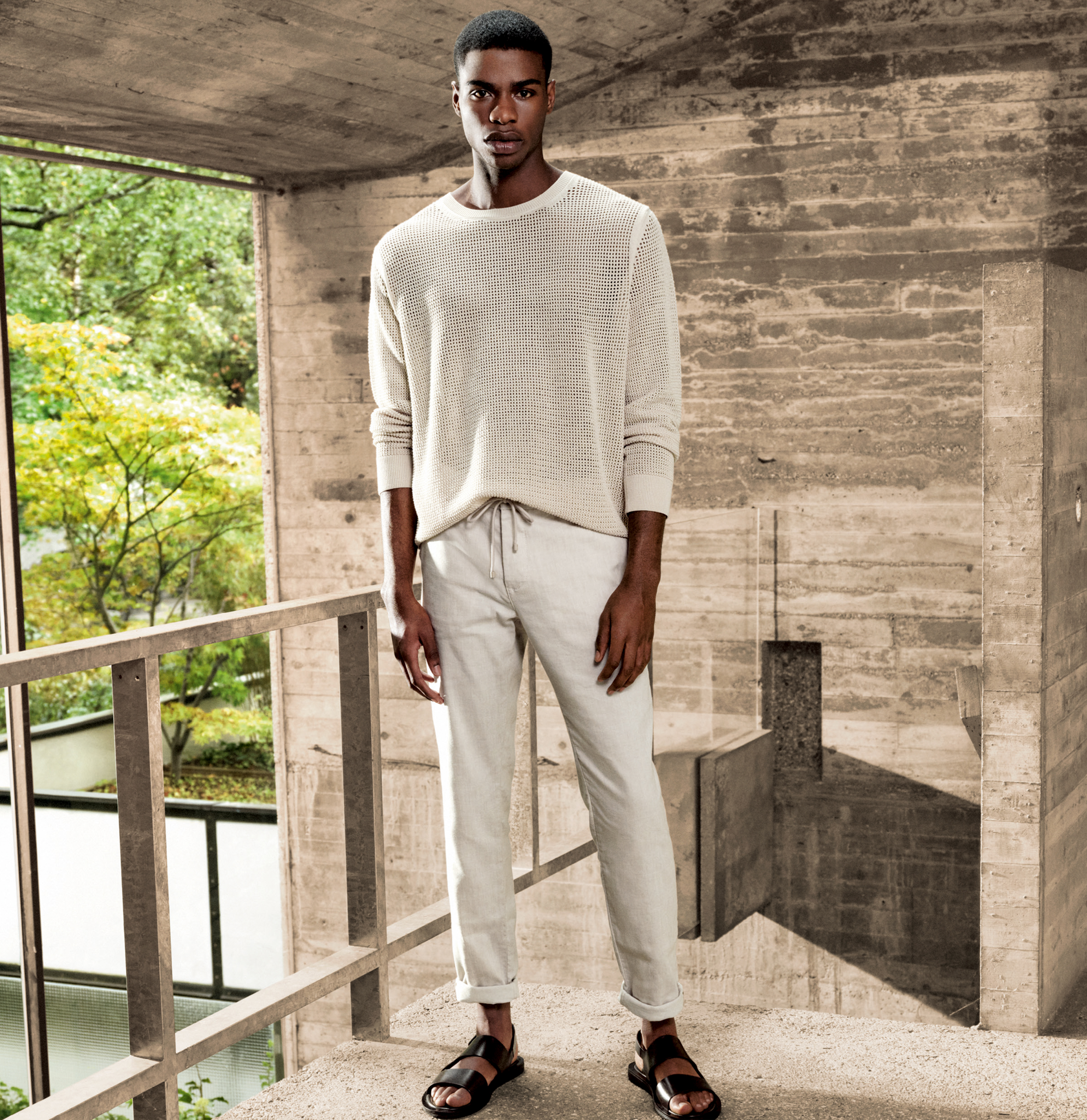 MAC JEANS - Lennox Sport, Linen Stretch