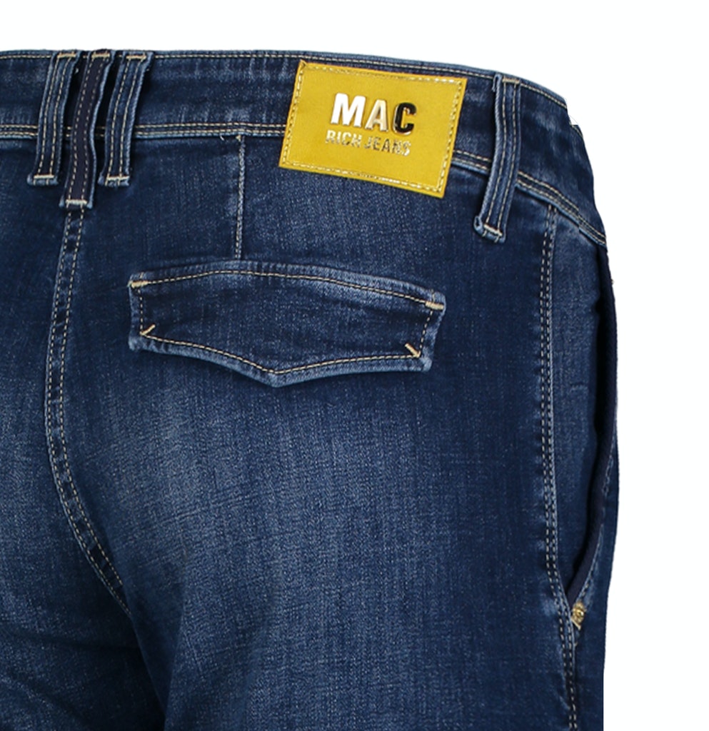 MAC JEANS - RICH cargo denim, Light authentic denim