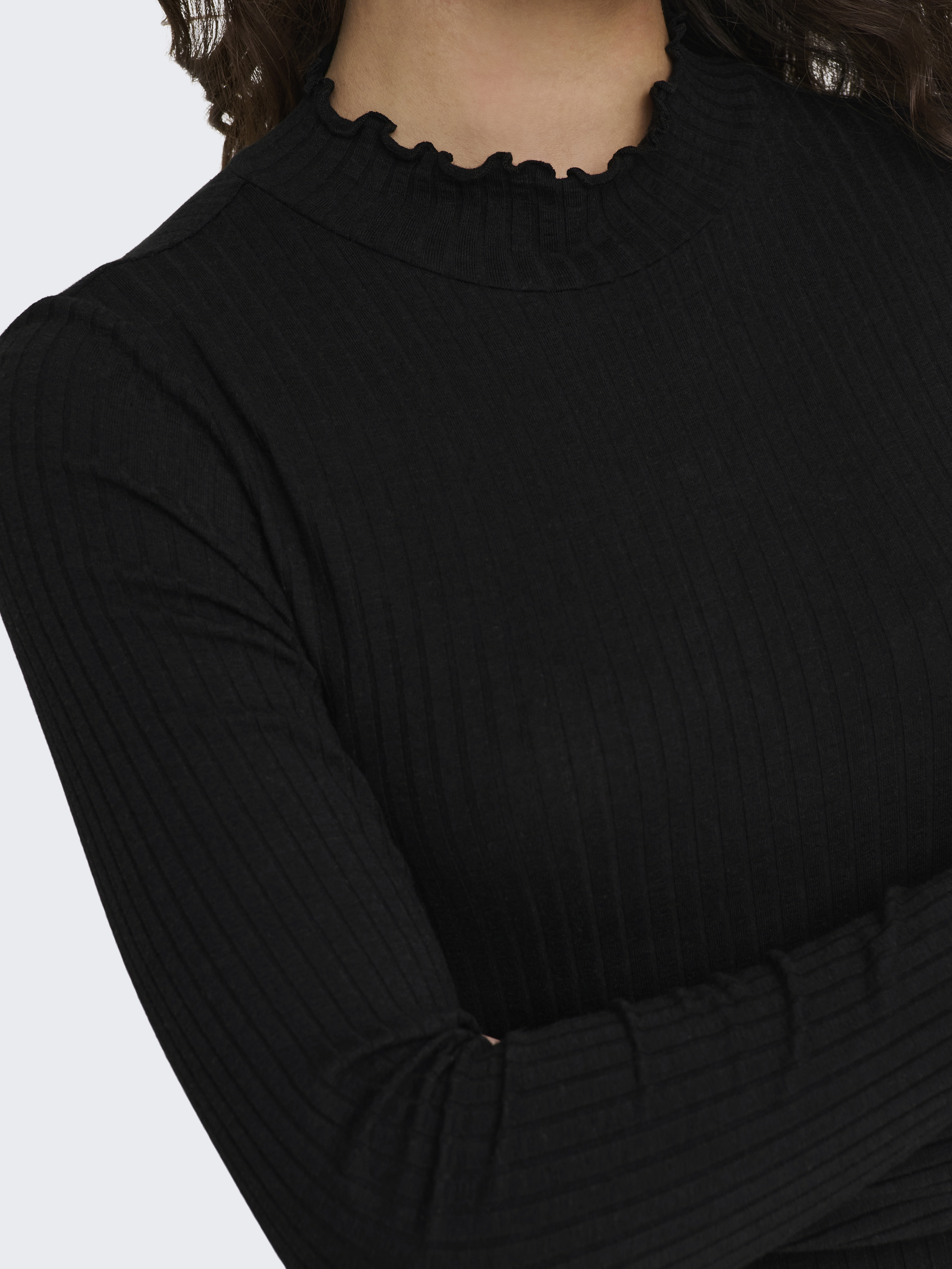 JDYFRANSISKA LIFE L/S HI-NCK TOP JR NOOS