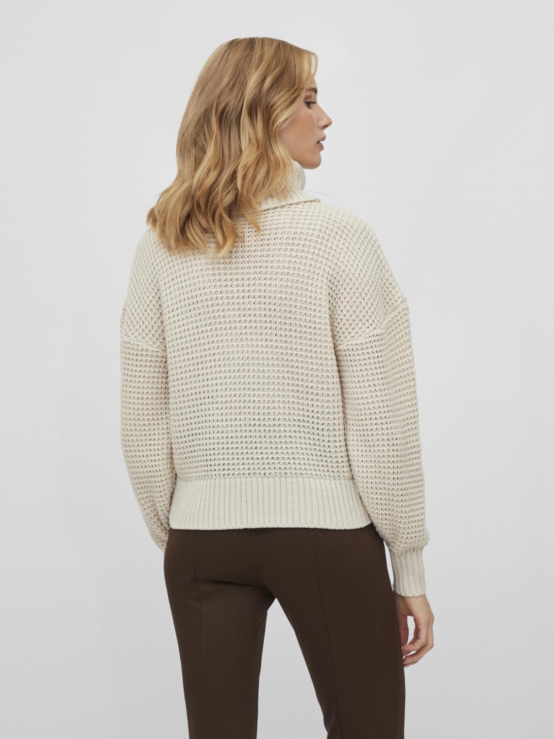 VIKILAN ROLLNECK L/S KNIT TOP/SU