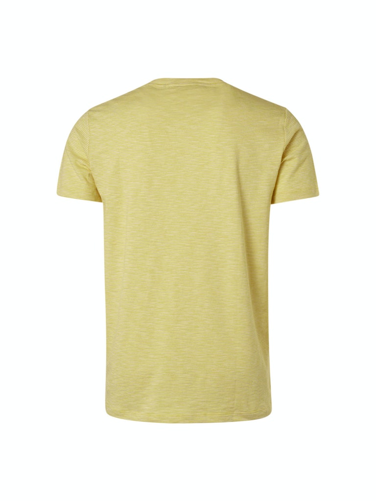 T-Shirt Crewneck Yarn Dyed Stripe Slub