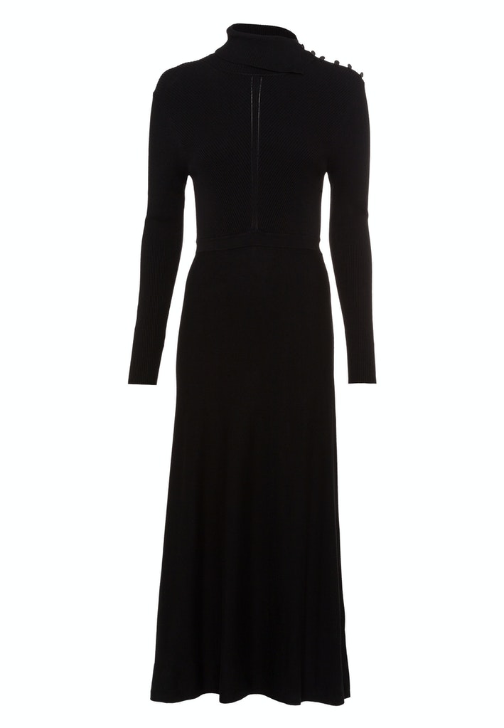 Strickkleid mit Knopfleiste Strickkleid mit Knopfleiste