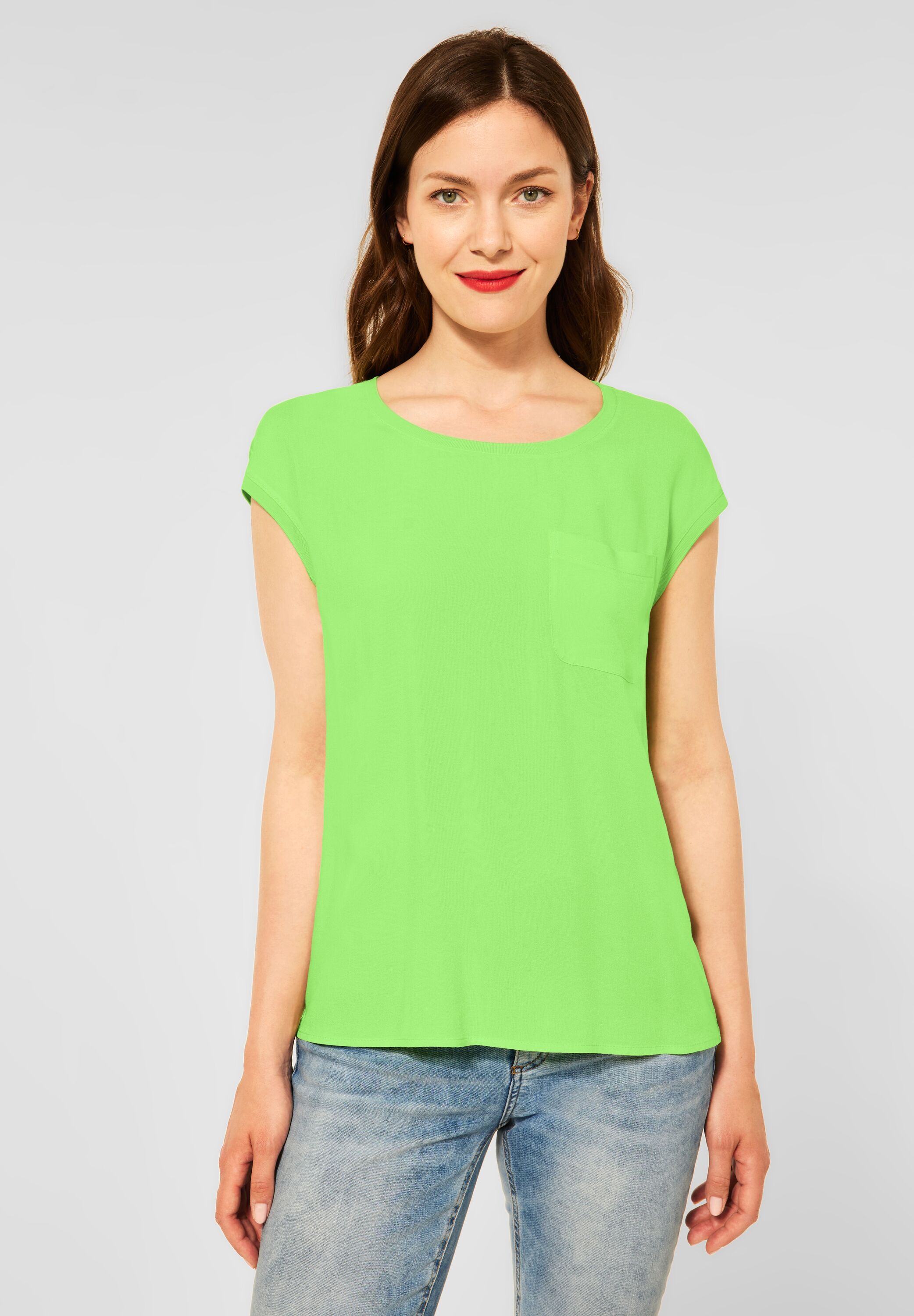 T-Shirt mit Brusttasche