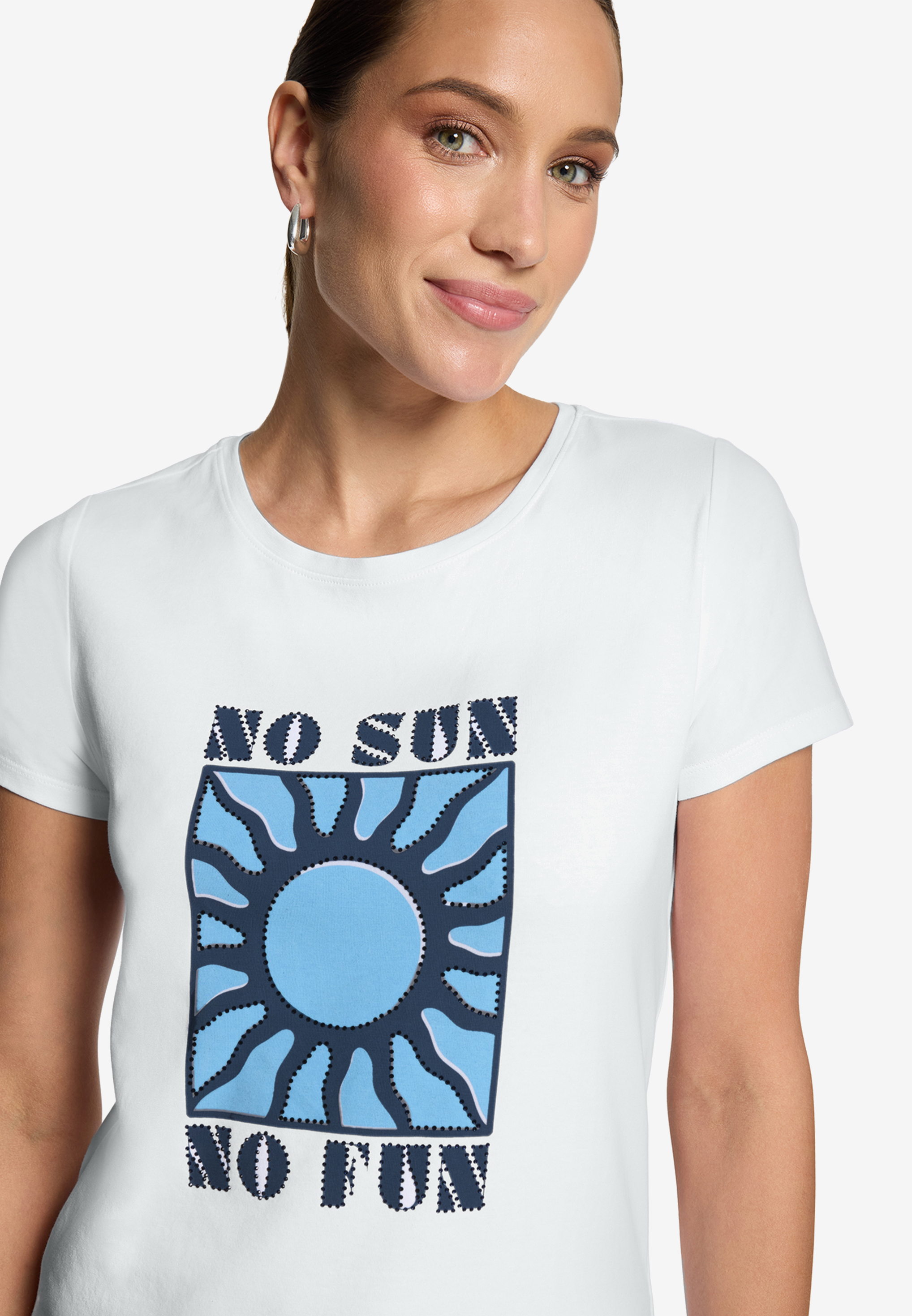 T-Shirt   mit Print No Sun No Fun