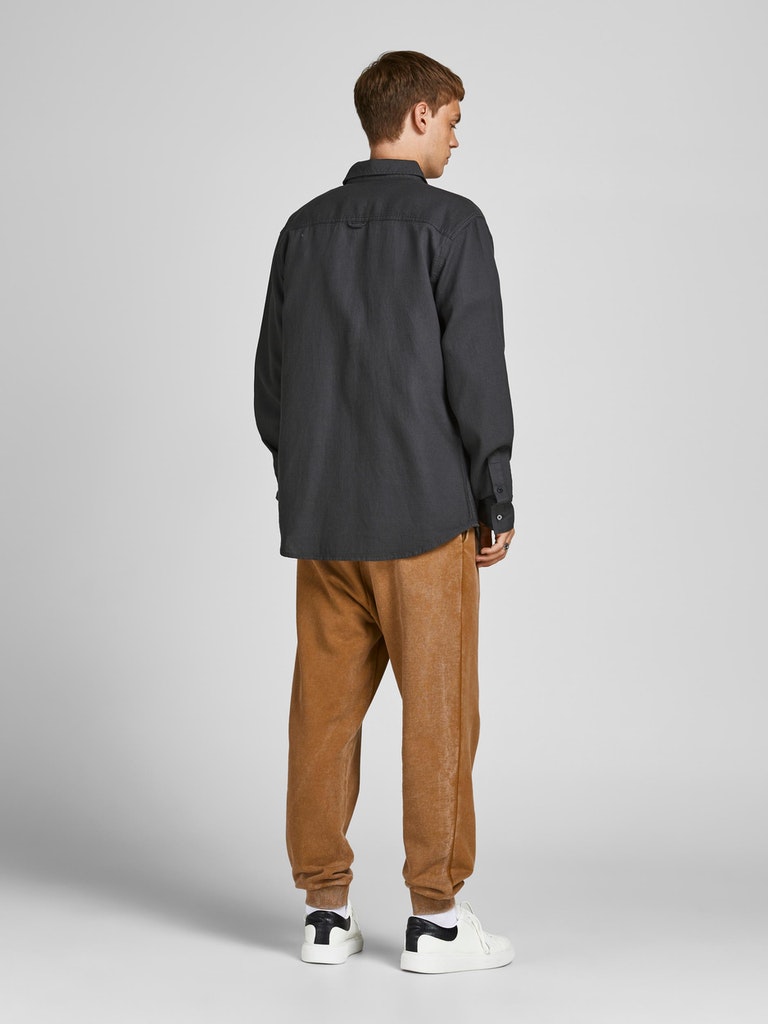 JCOACE WAFFLE SHIRT LS ONE POCKET