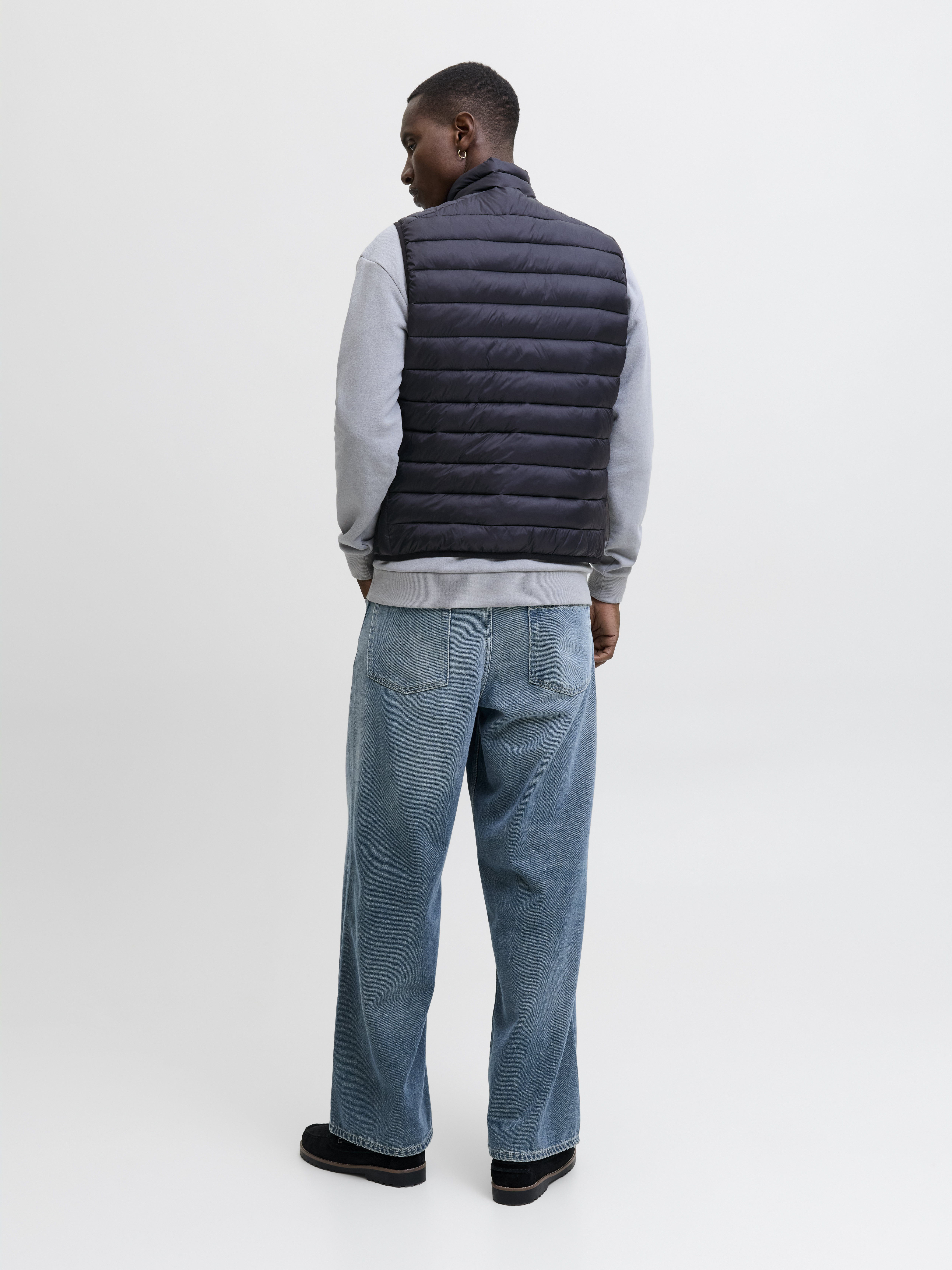 JJEBRADLEY LIGHT BODYWARMER COLLAR NOOS