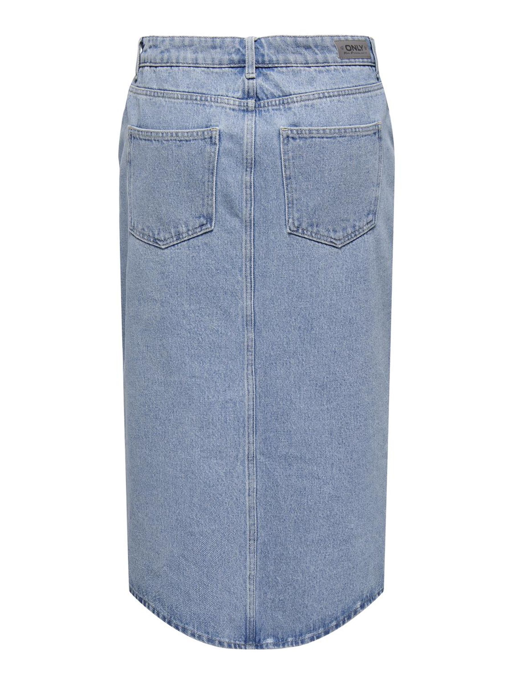 ONLBIANCA MIDI SKIRT DNM  REA NOOS