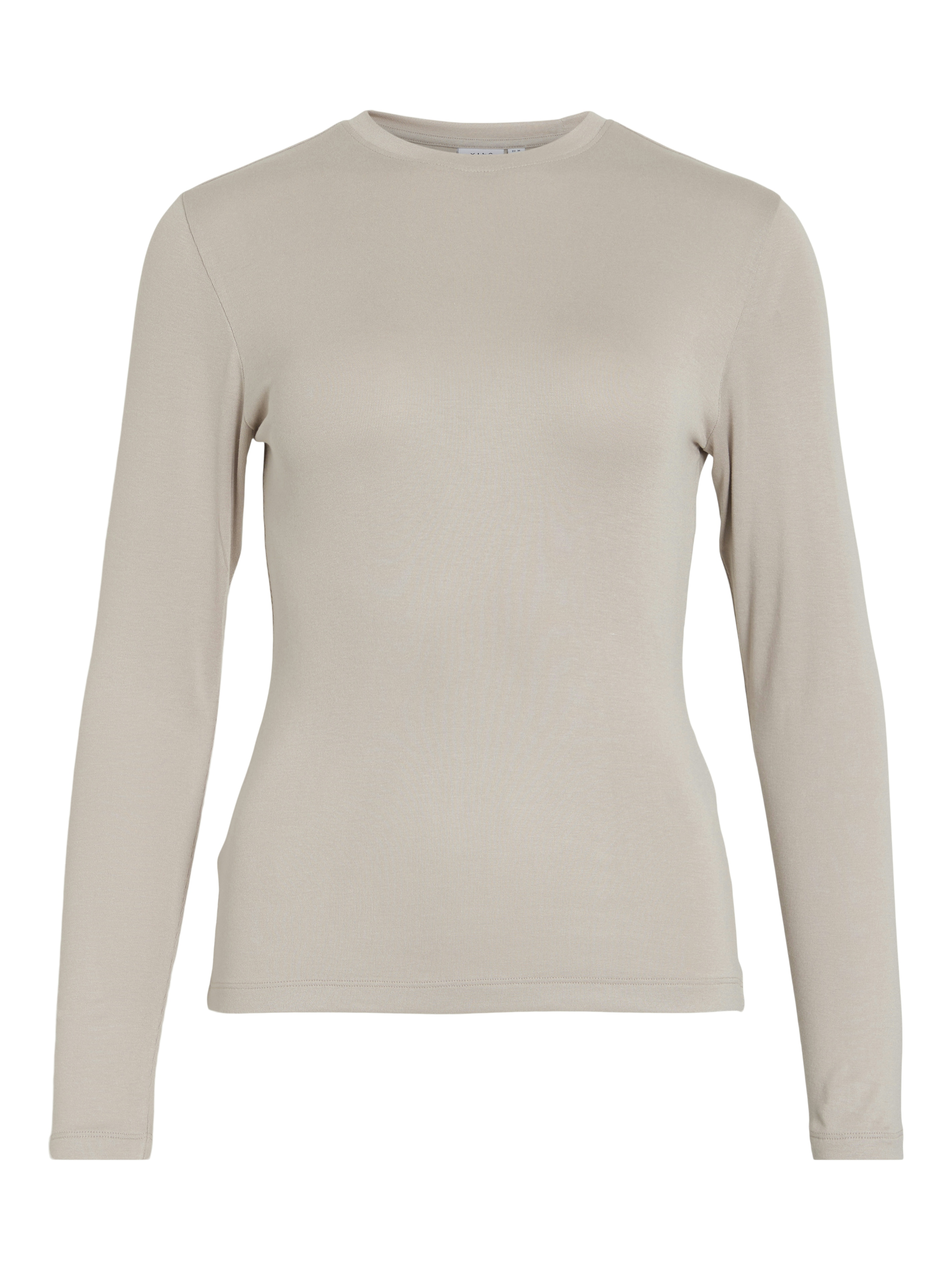 VIALEXIA O-NECK L/S TOP - NOOS