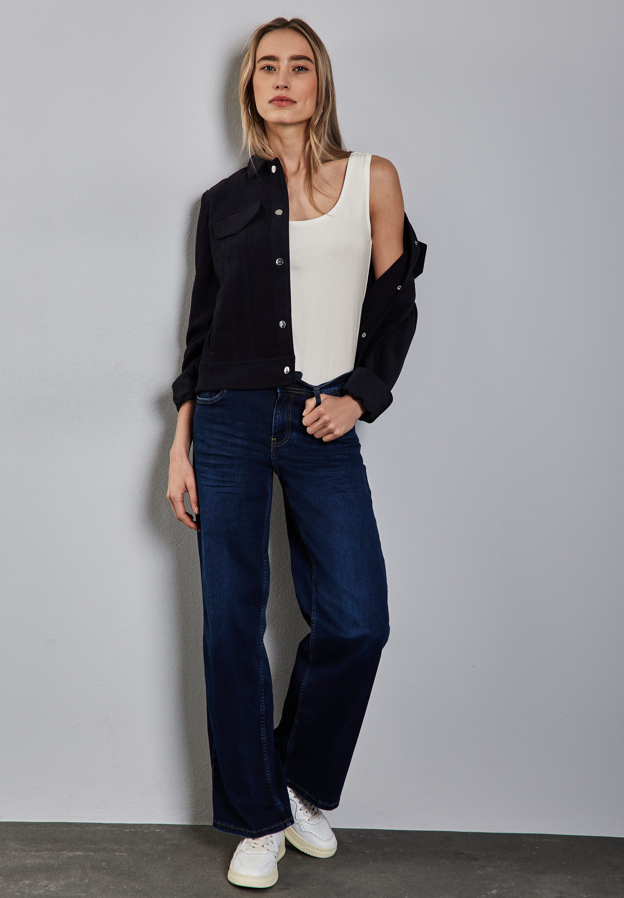 Basic Top in Unifarbe