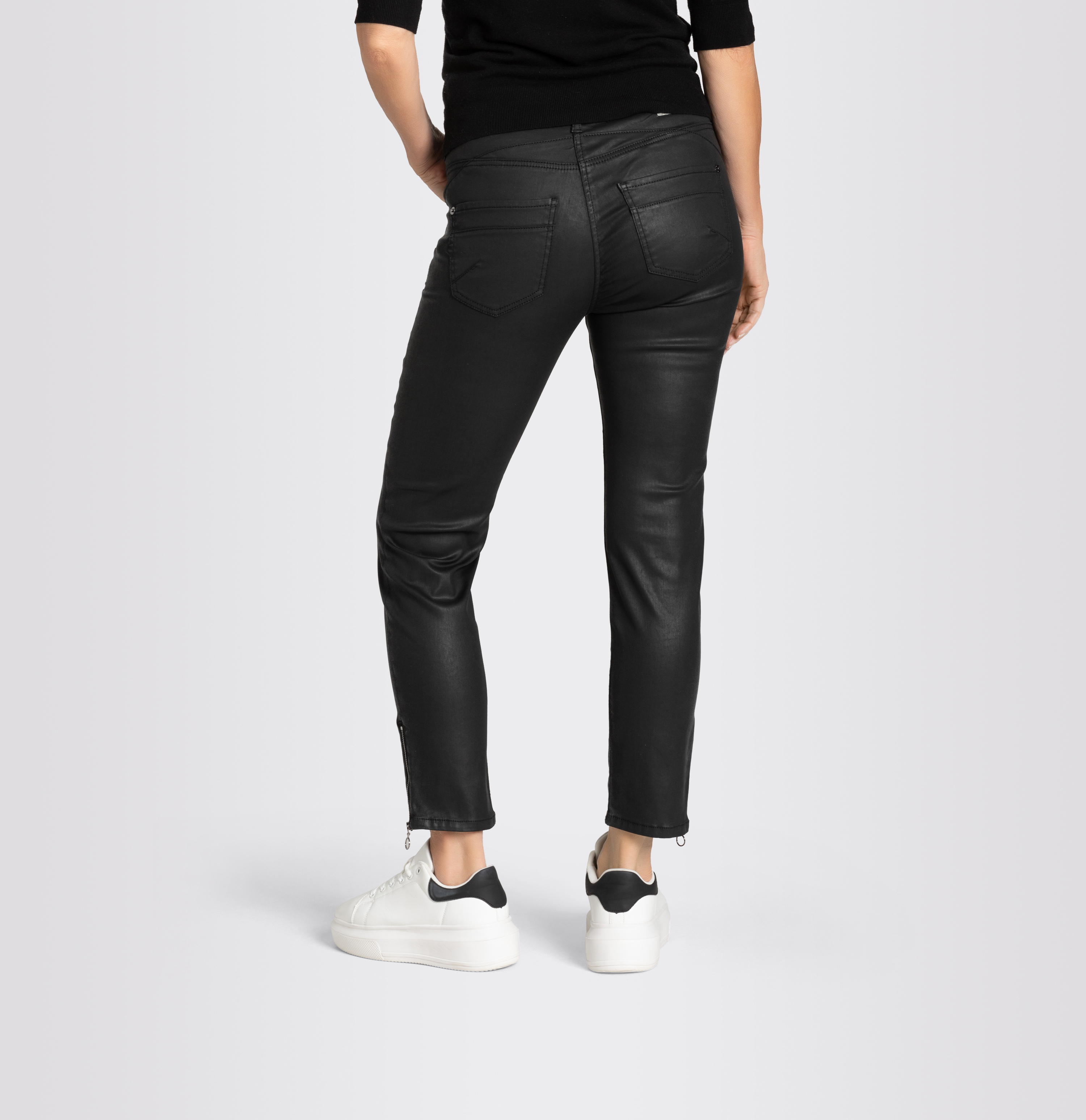 MAC JEANS - RICH SLIM, Coated cotton tencel MAC JEANS - RICH SLIM, Coated cotton tencel