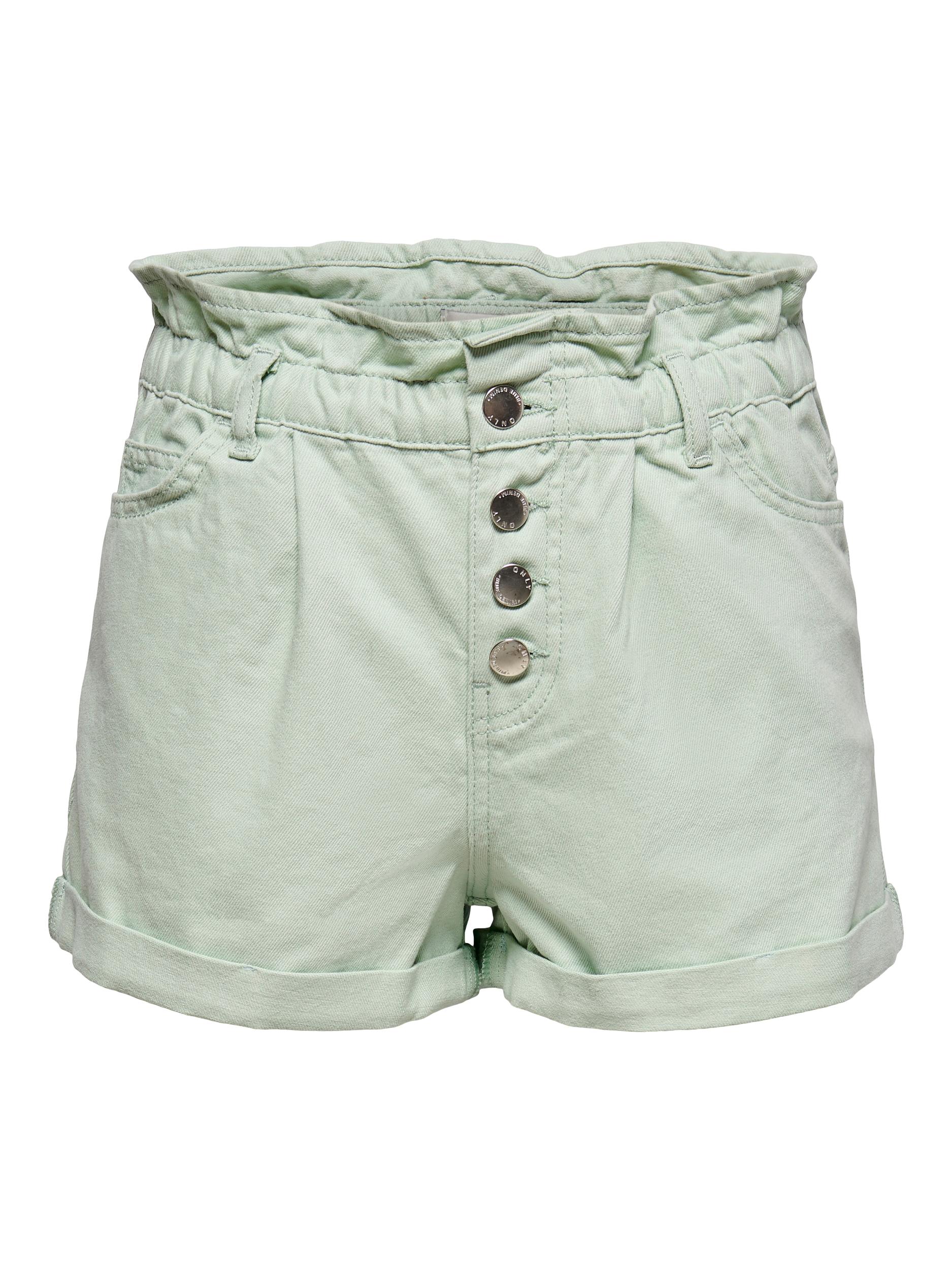 ONLCUBA LIFE PAPERBAG COLOR SHORTS PNT
