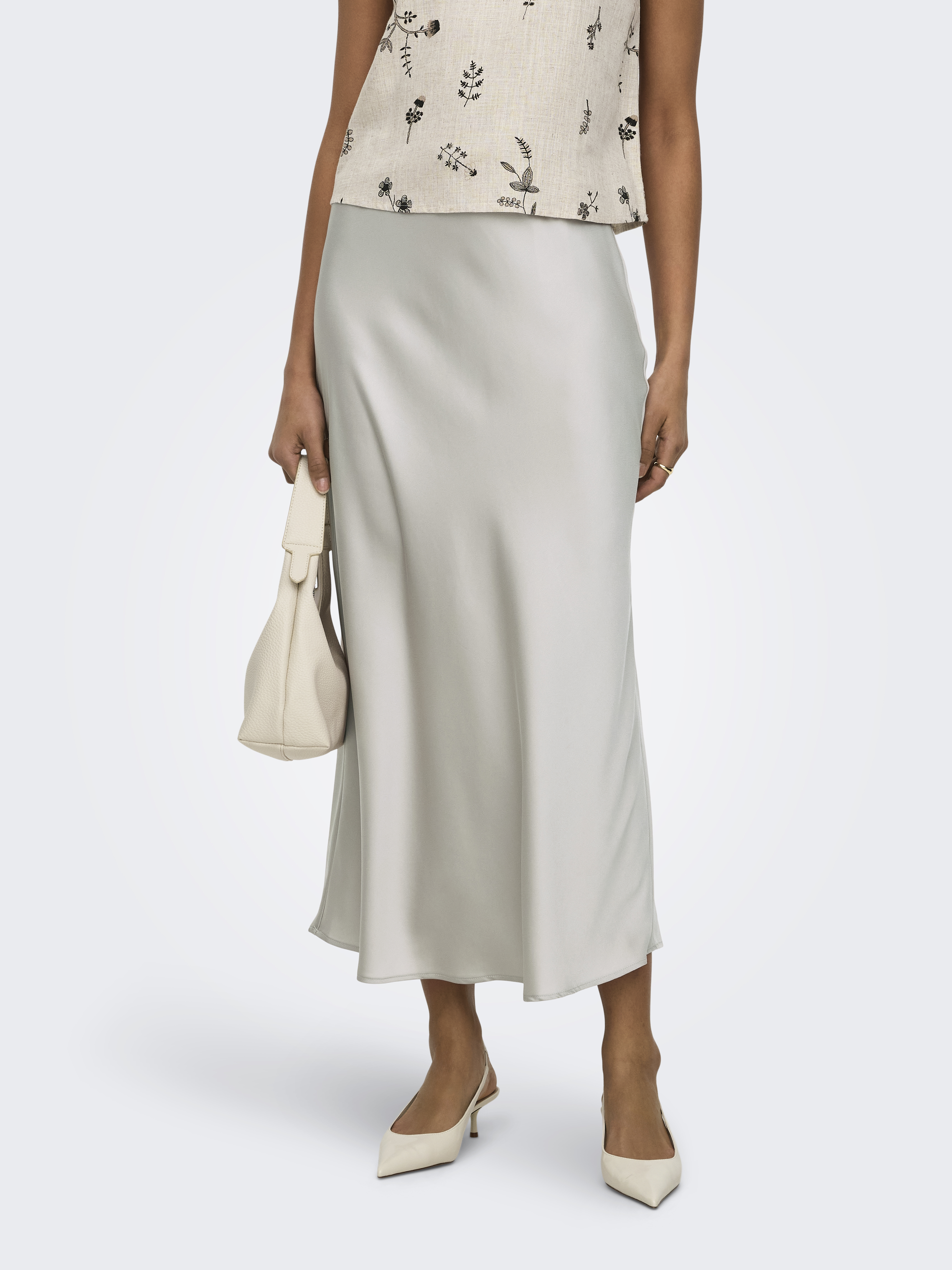ONLCHIGO ANKEL SATIN SKIRT WVN