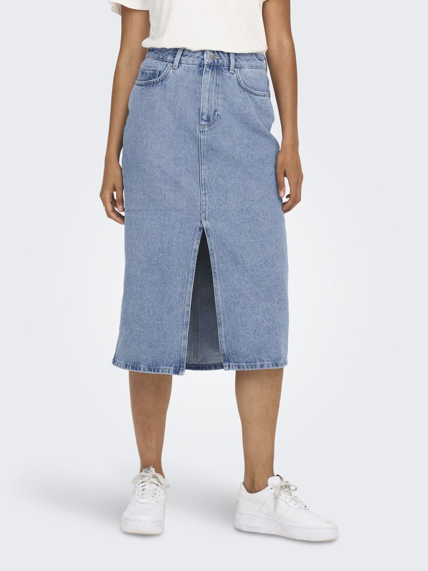 ONLBIANCA MIDI SKIRT DNM  REA NOOS