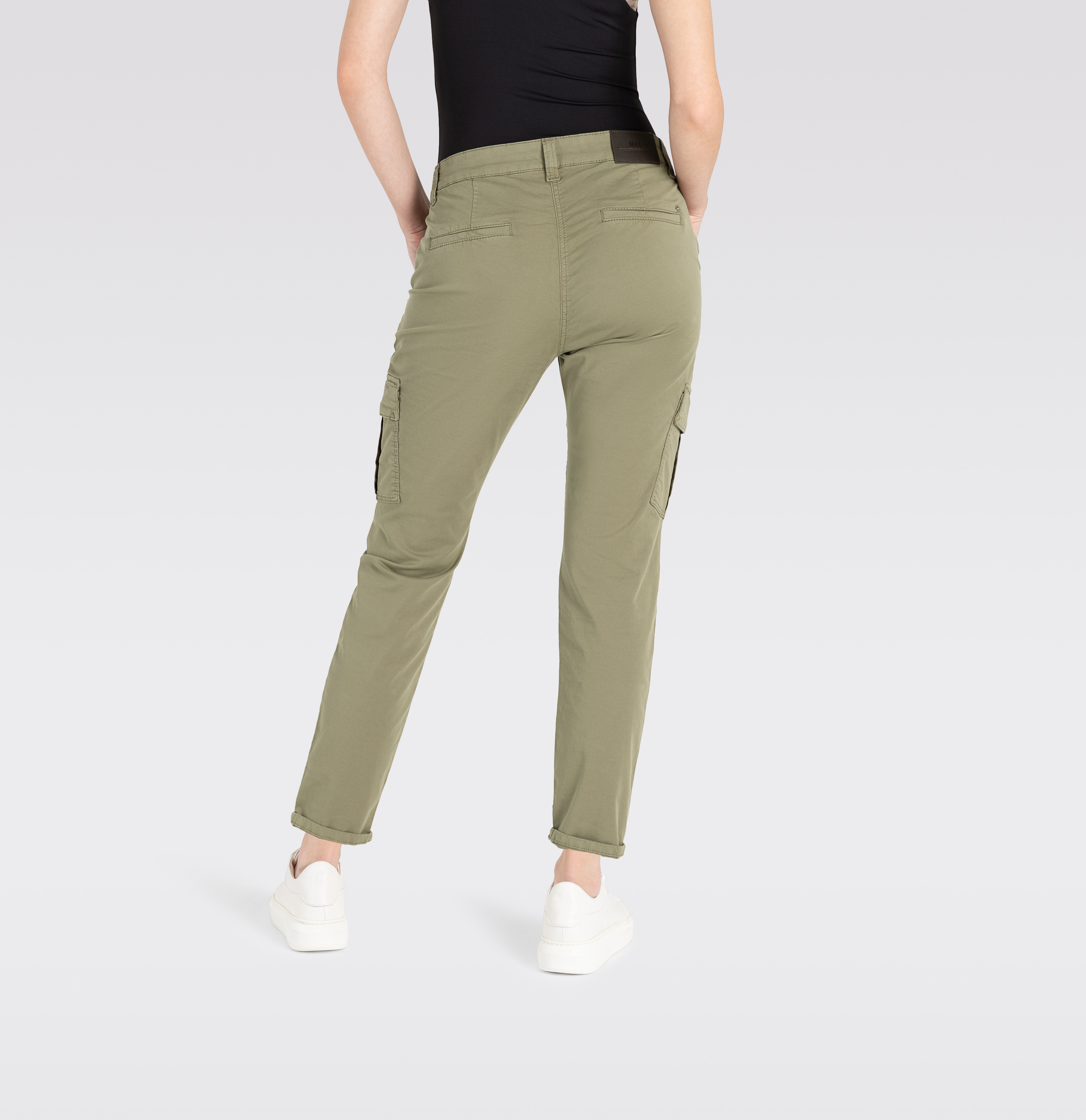 MAC JEANS - RICH CARGO, Authentic stretch gabardine