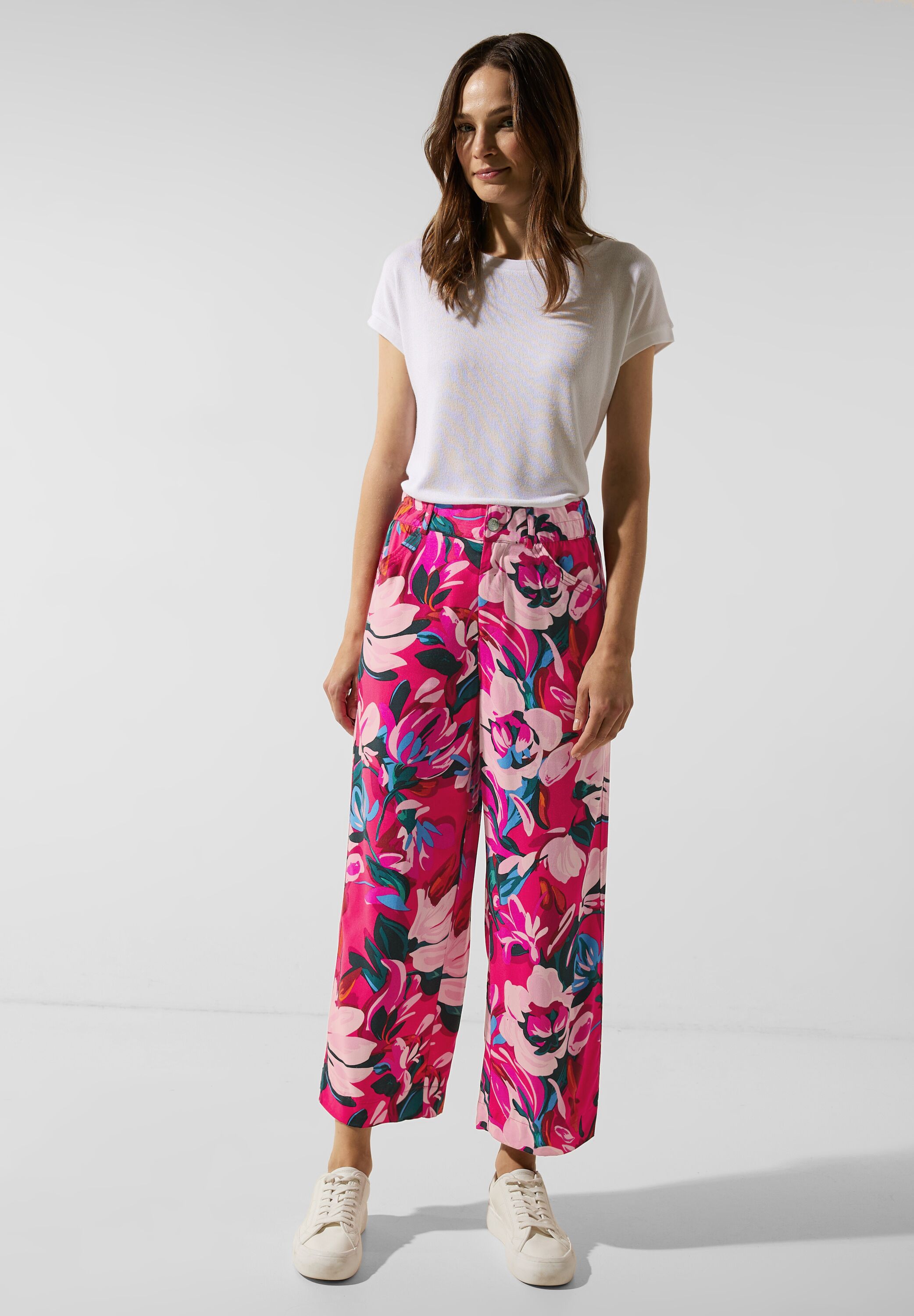Viskose Casual Fit 7/8 Hose Viskose Casual Fit 7/8 Hose