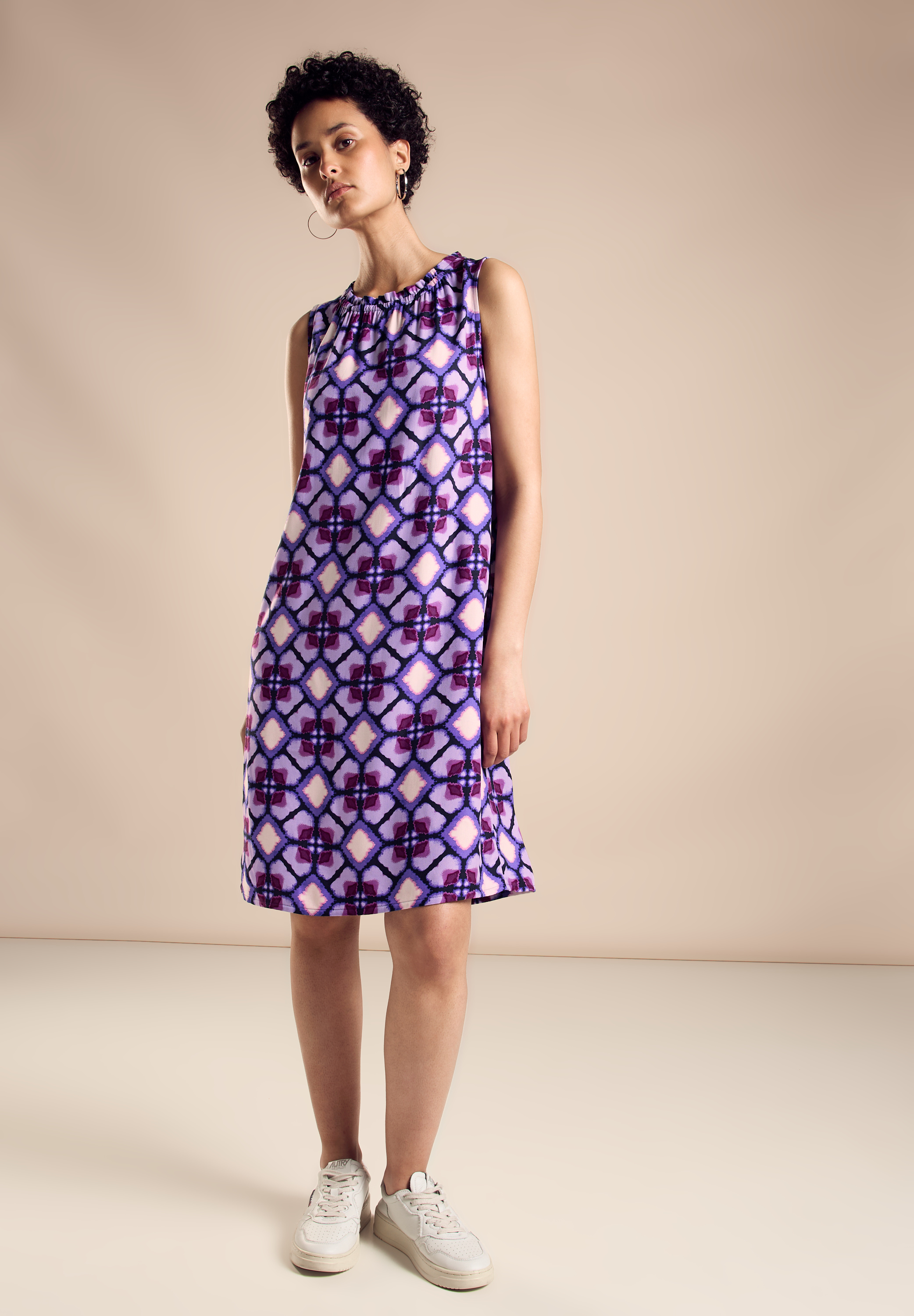 Viskose Print Kleid