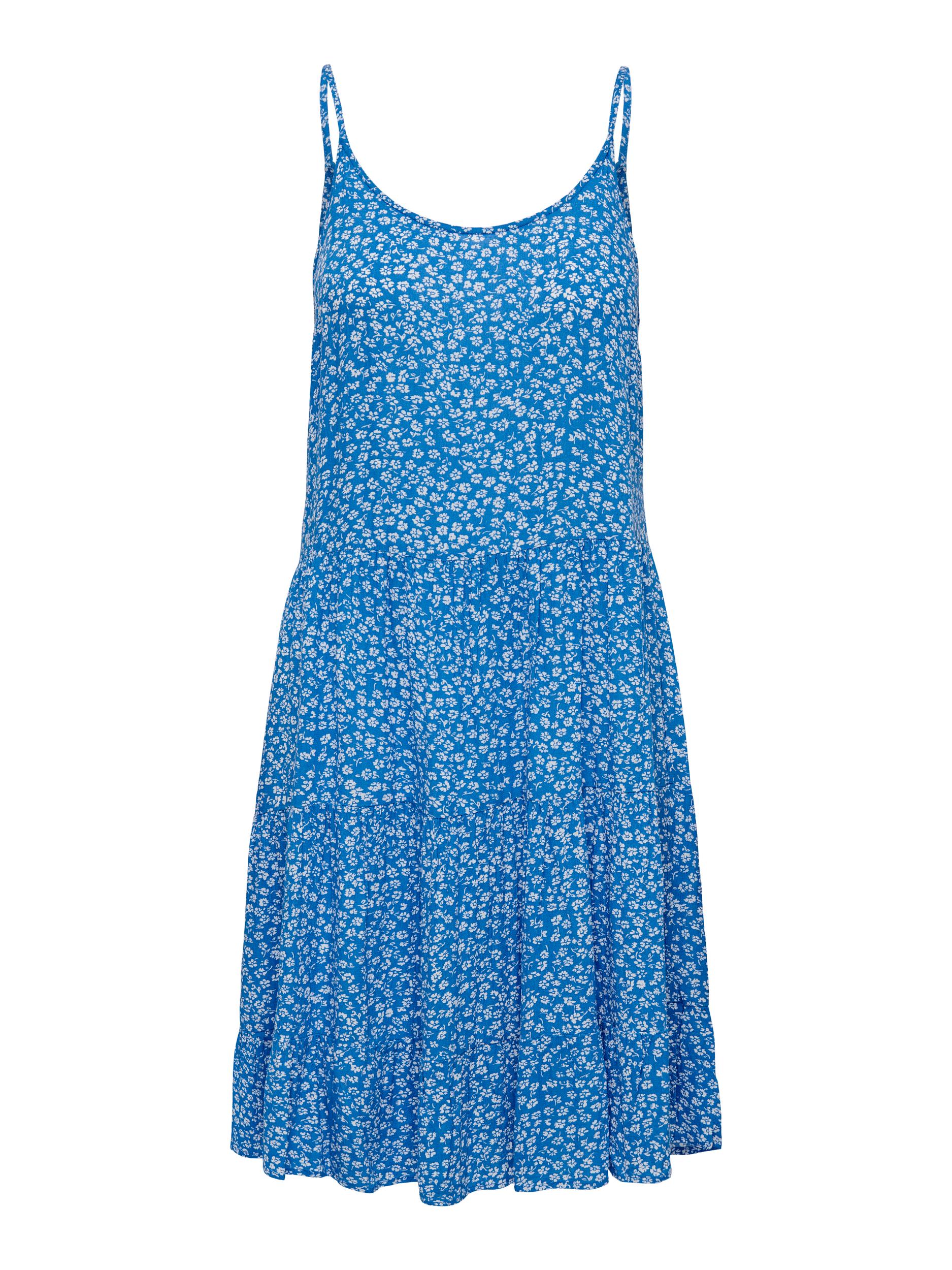 ONLMAJ LIFE S/L AOP SHORT DRESS WVN NOOS