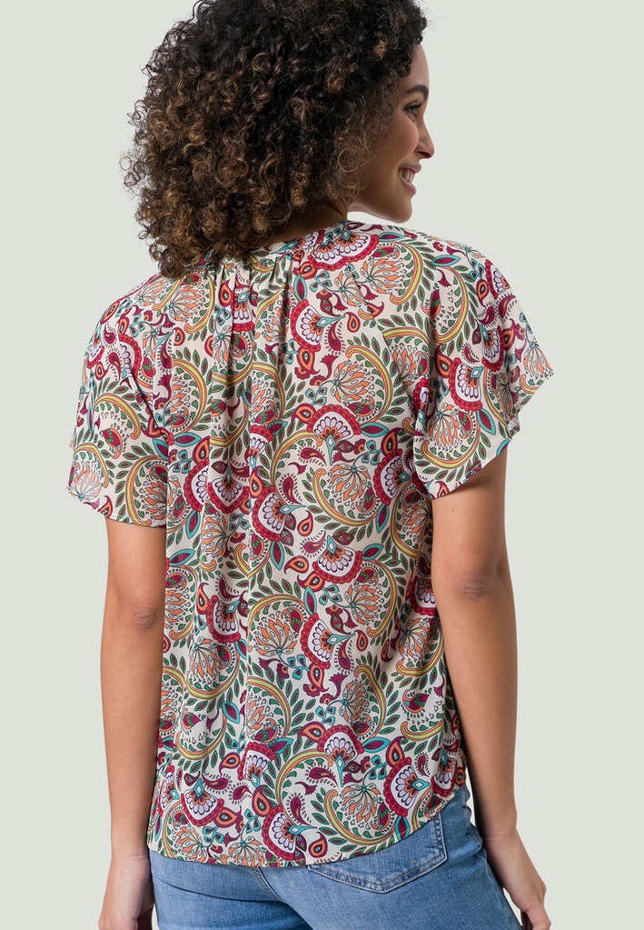 Bluse mit Paisleydruck