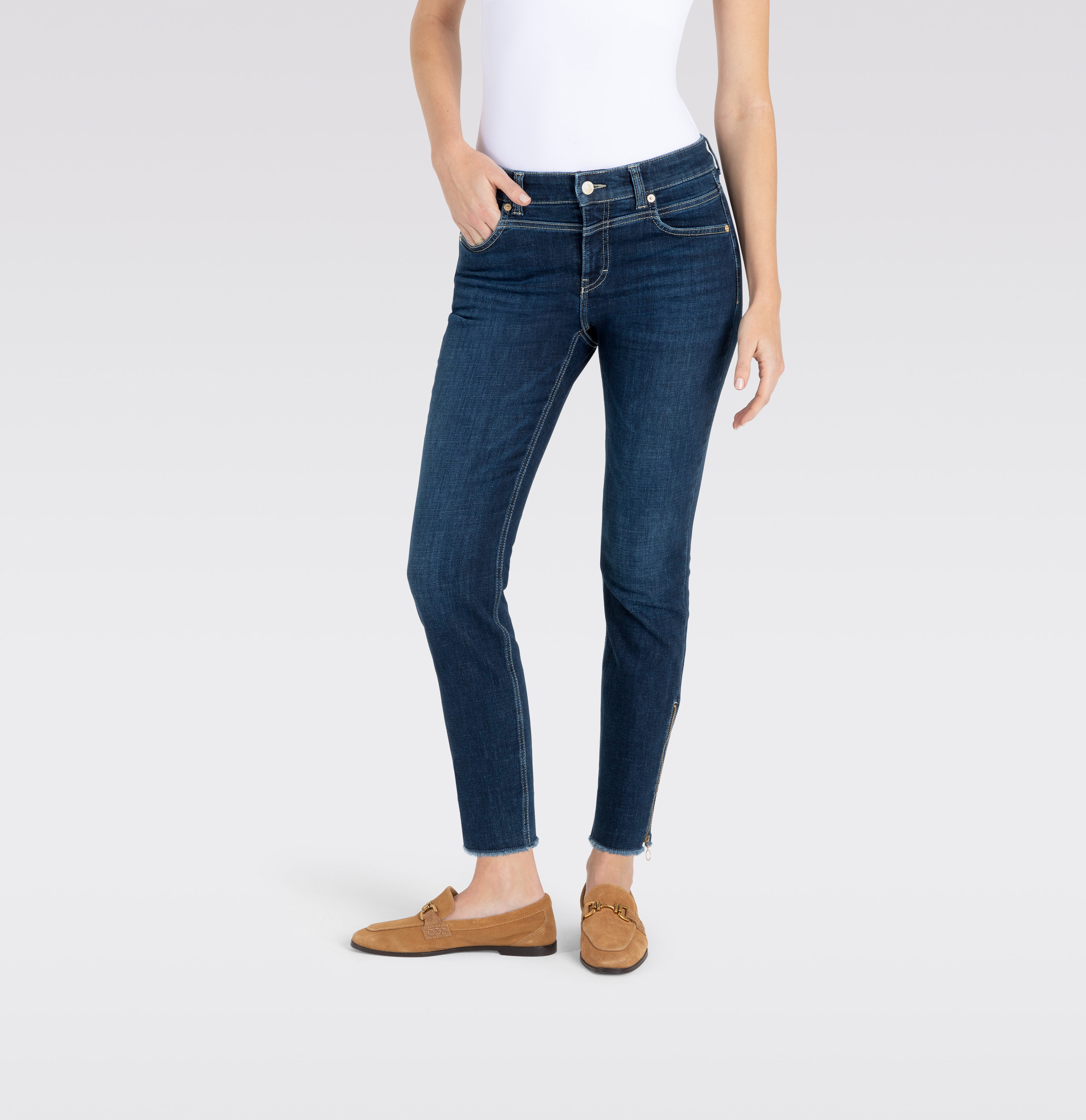 MAC JEANS - RICH SLIM, Light authentic denim MAC JEANS - RICH SLIM, Light authentic denim
