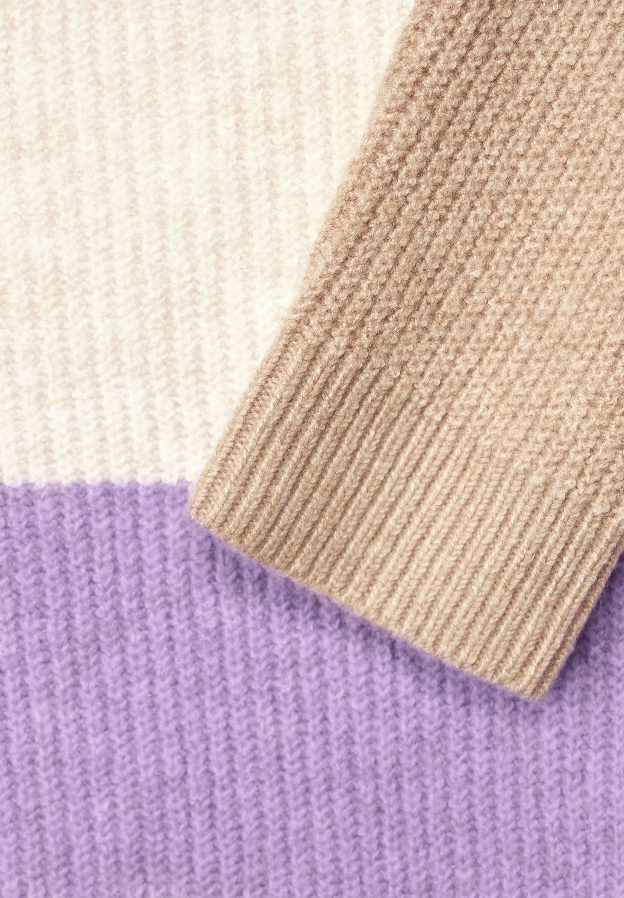 Blockstreifen Pullover