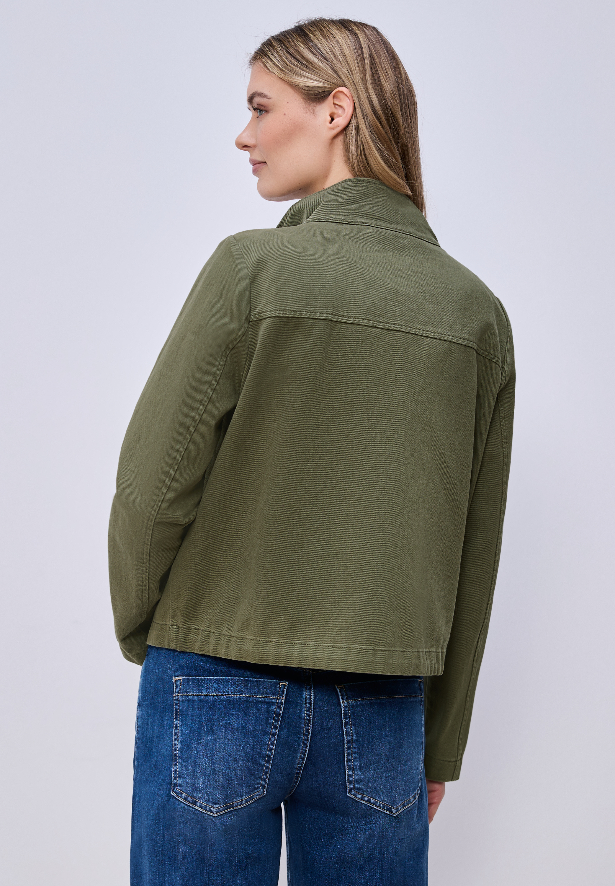 Washed-Look Jacke
