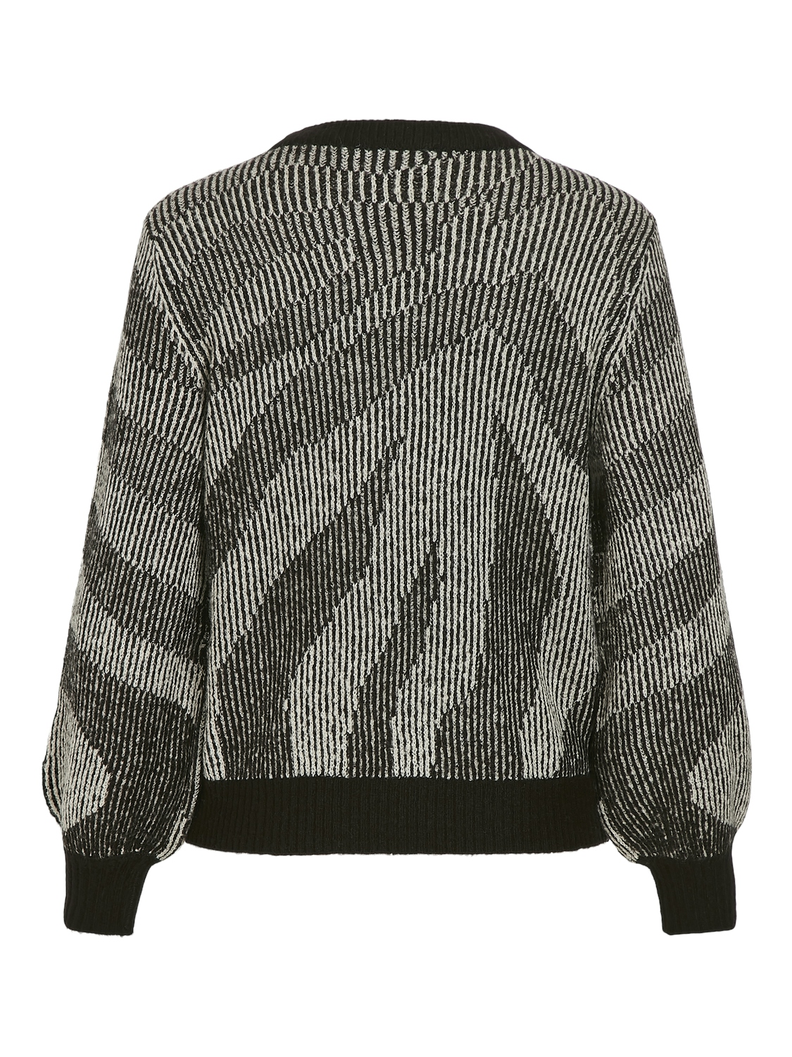 VIPINNA L/S O-NECK JACQUARD KNIT TOP/BF